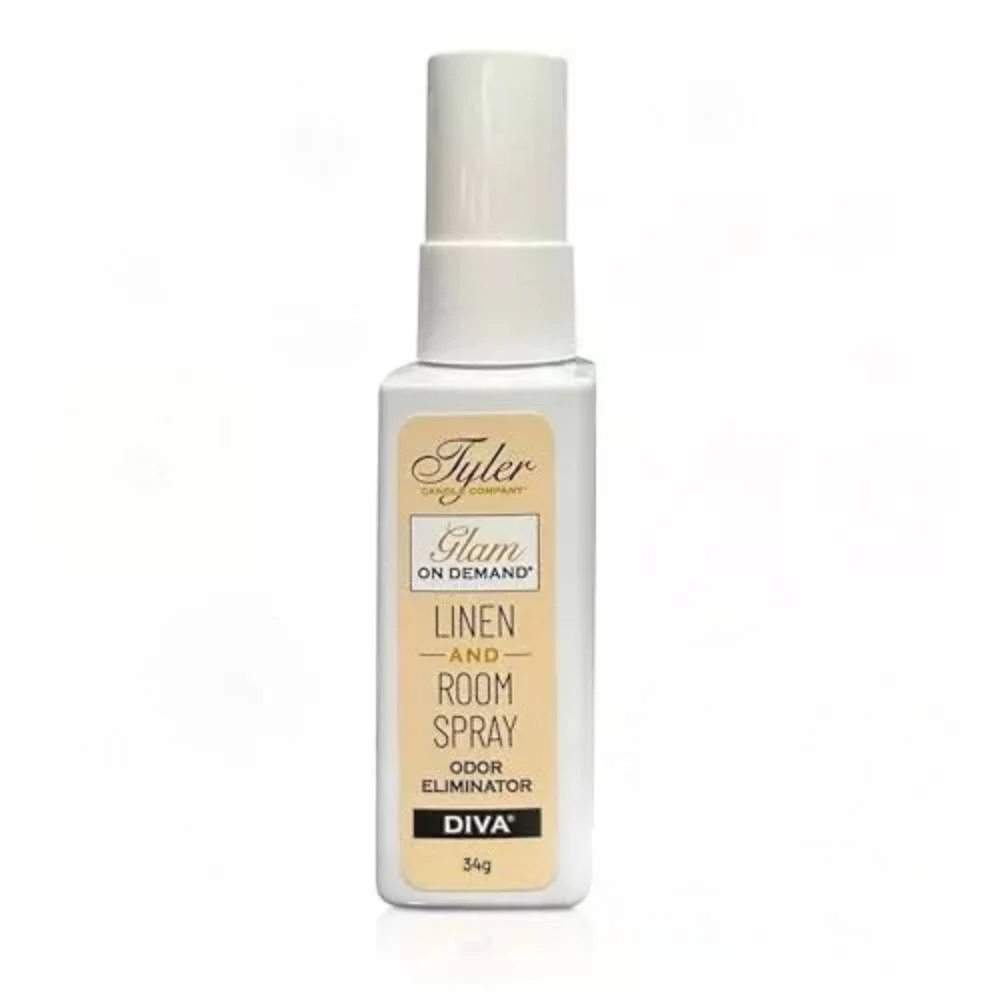 Tyler Candle Co. Glam On Demand 34g Linen & Room Spray - Diva
