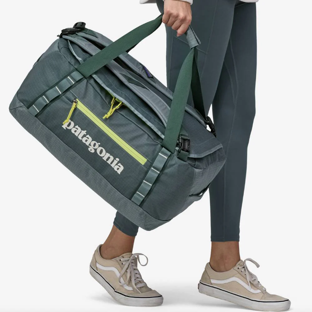 Patagonia 40L Black Hole Duffle Bag - Nouveau Green - Image 3