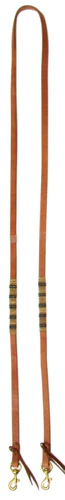 Teskey's 5/8" Harness Leather Rope Rein - Image 2