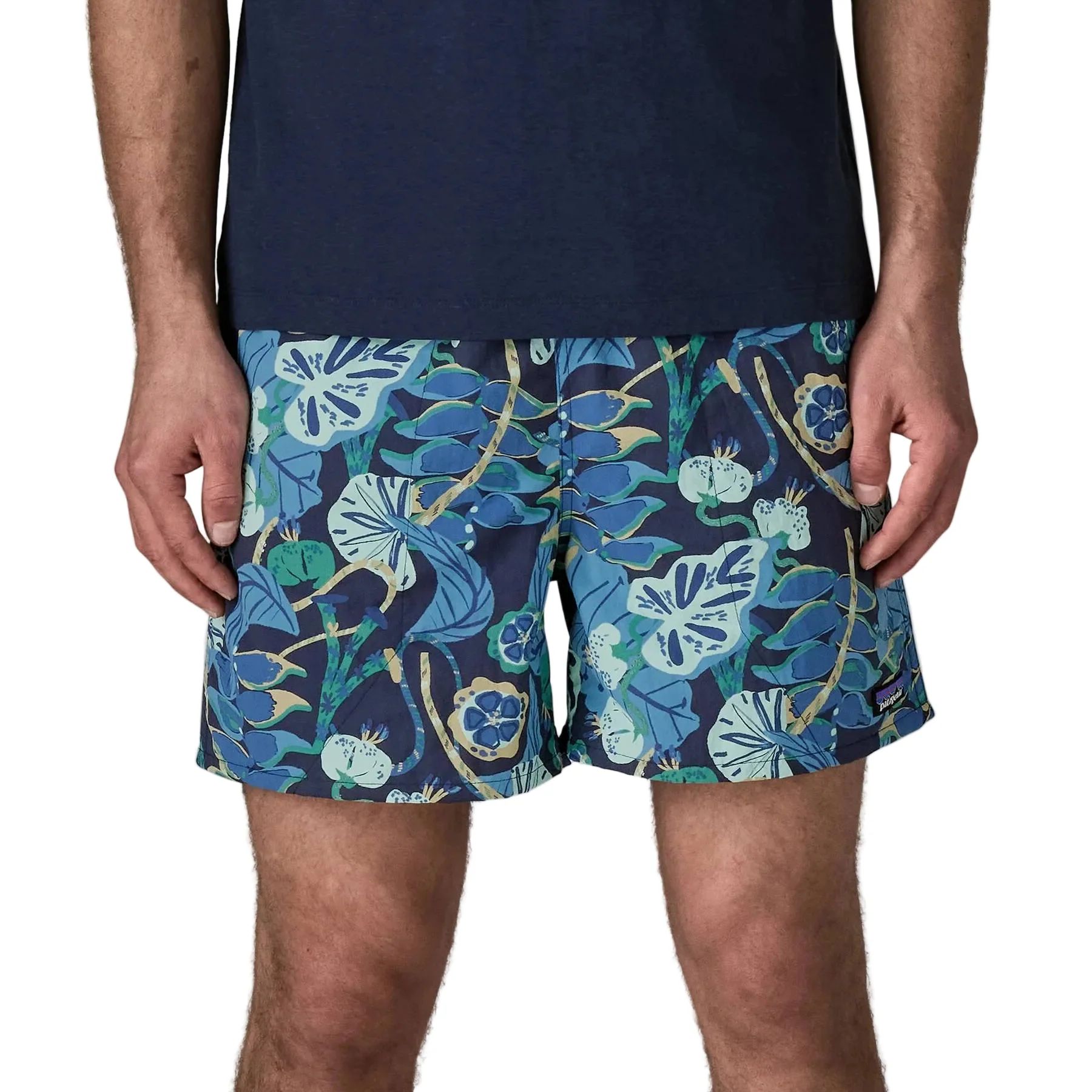 Men's Baggies Shorts 5" - Tropiclimb: New Navy - Image 2