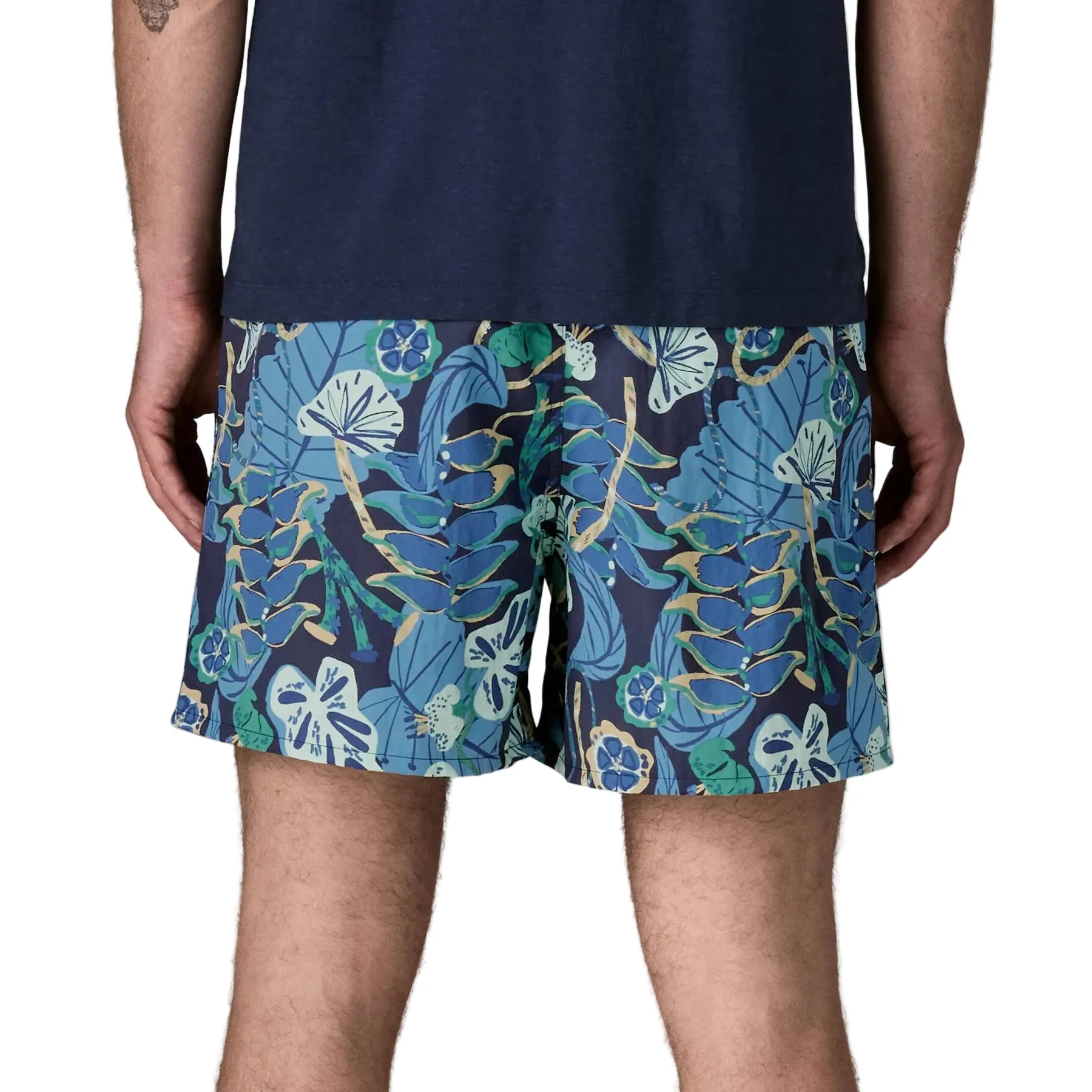 Men's Baggies Shorts 5" - Tropiclimb: New Navy - Image 3
