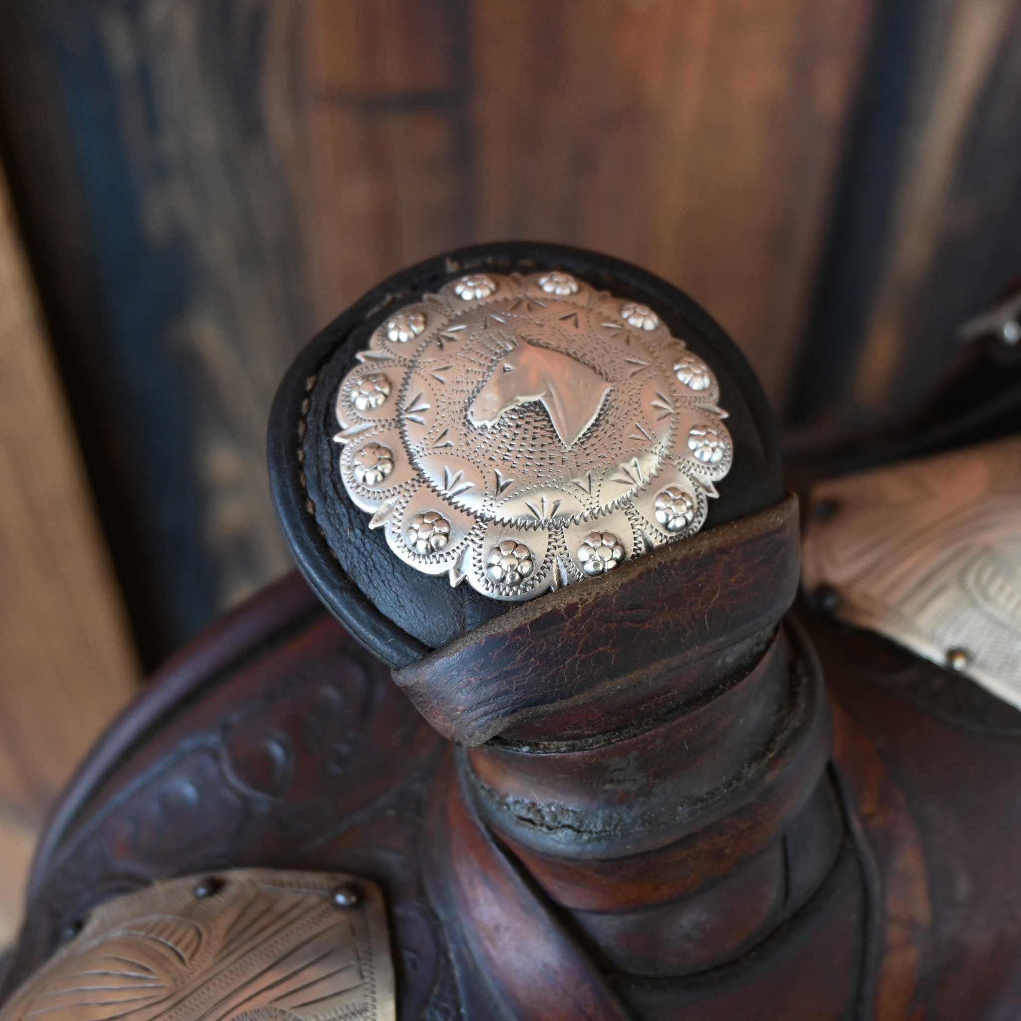 50's Antique Parade Saddle - Image 10