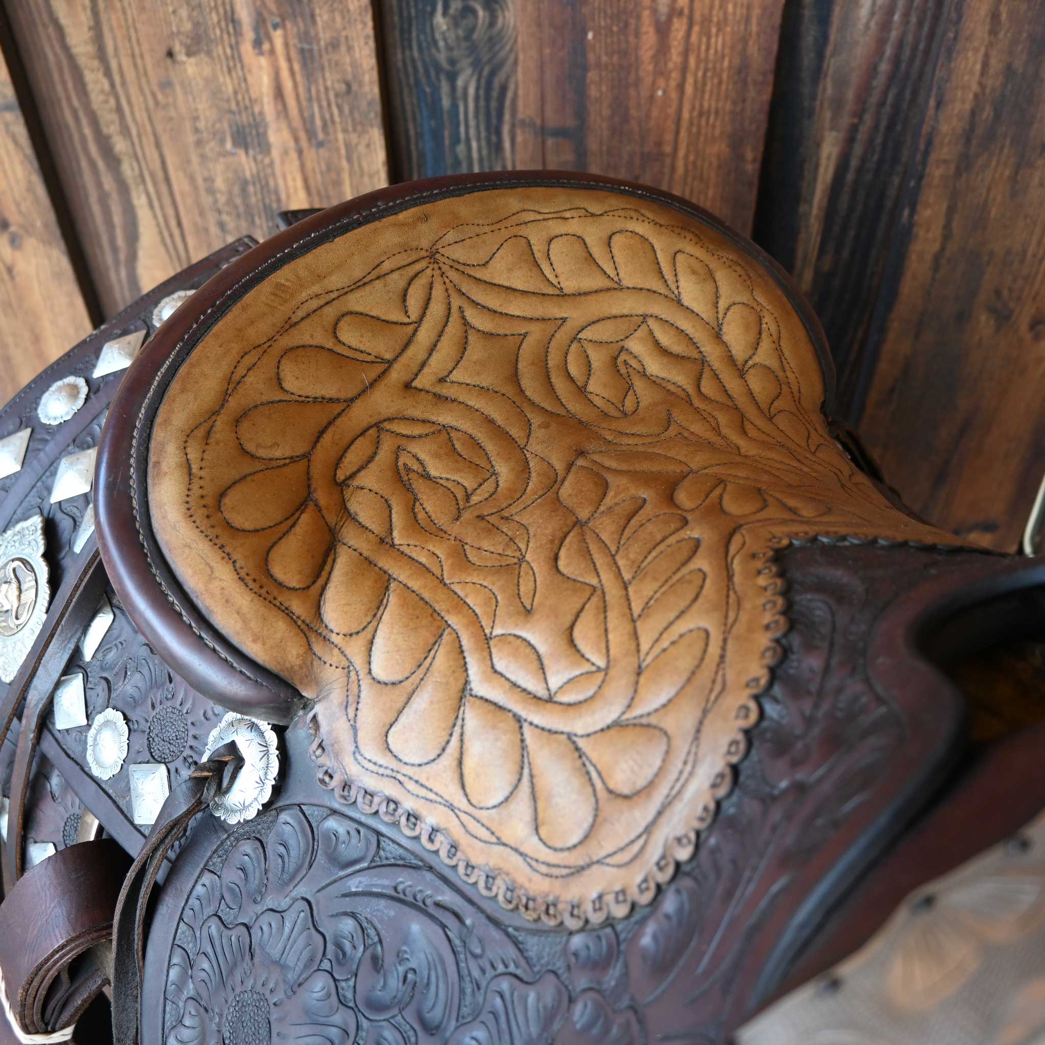 50's Antique Parade Saddle - Image 5