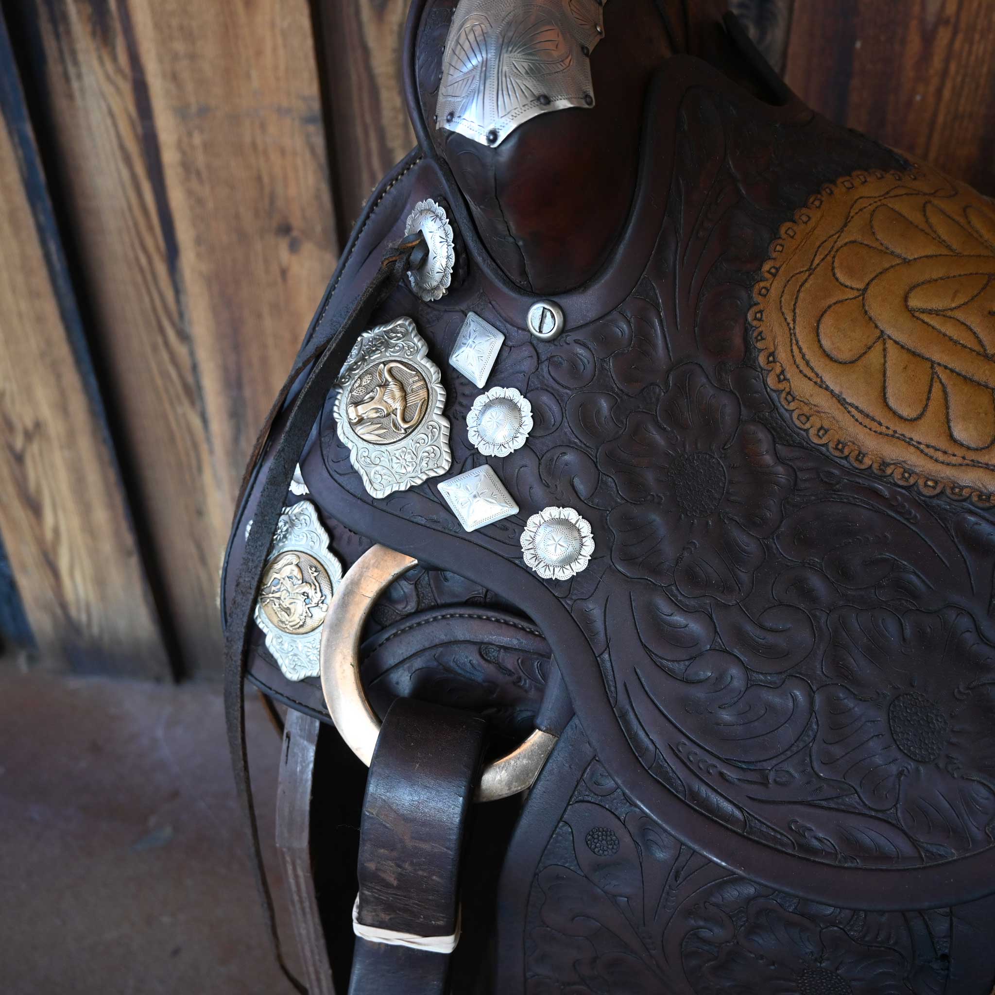 50's Antique Parade Saddle - Image 8