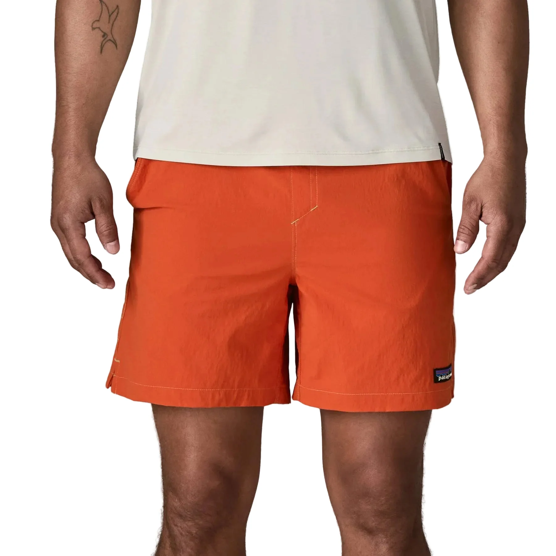 Patagonia Men's Baggies Lights 6" - Coal Orange - Image 2