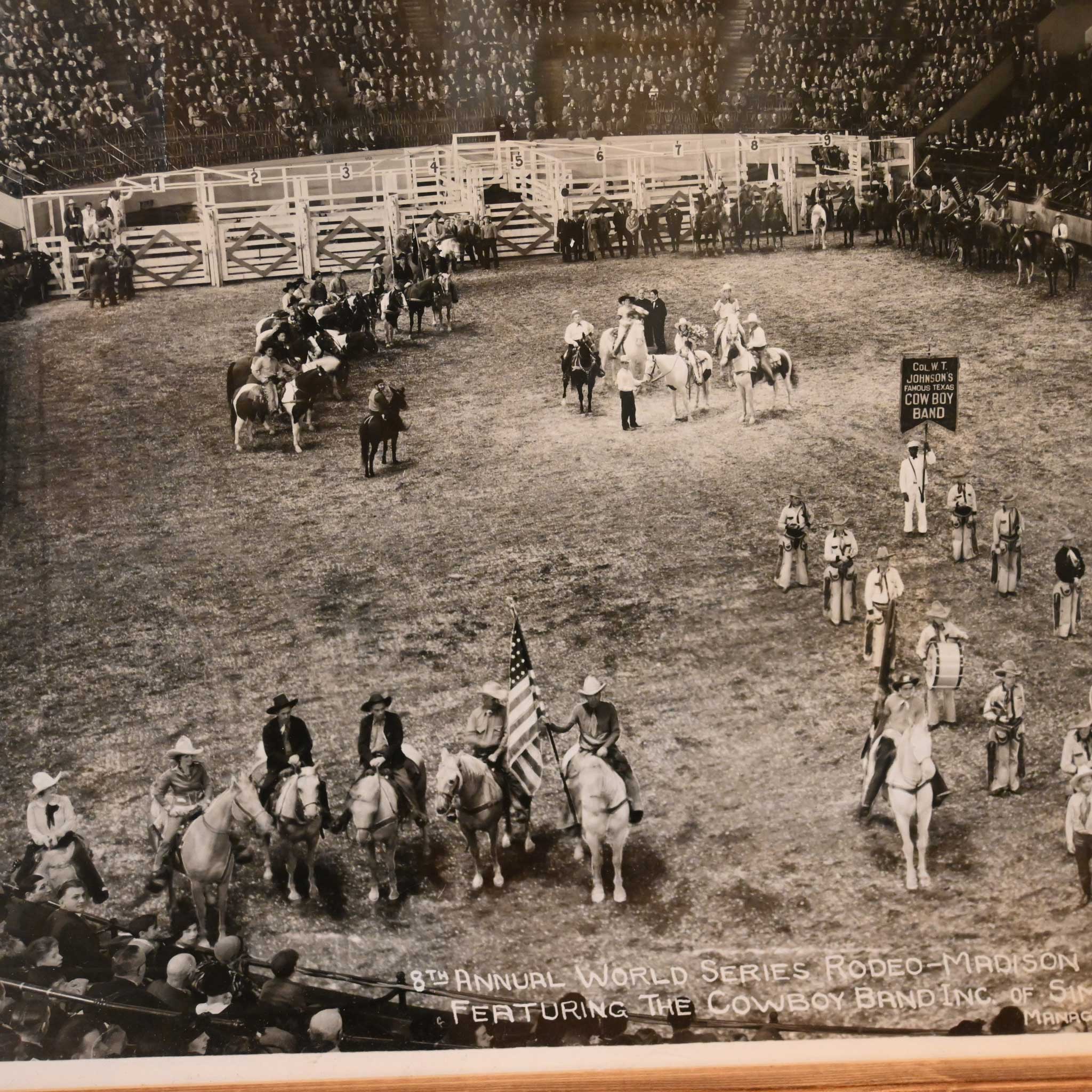 1933 8th Annual World Series Rodeo Contestants - Image 4