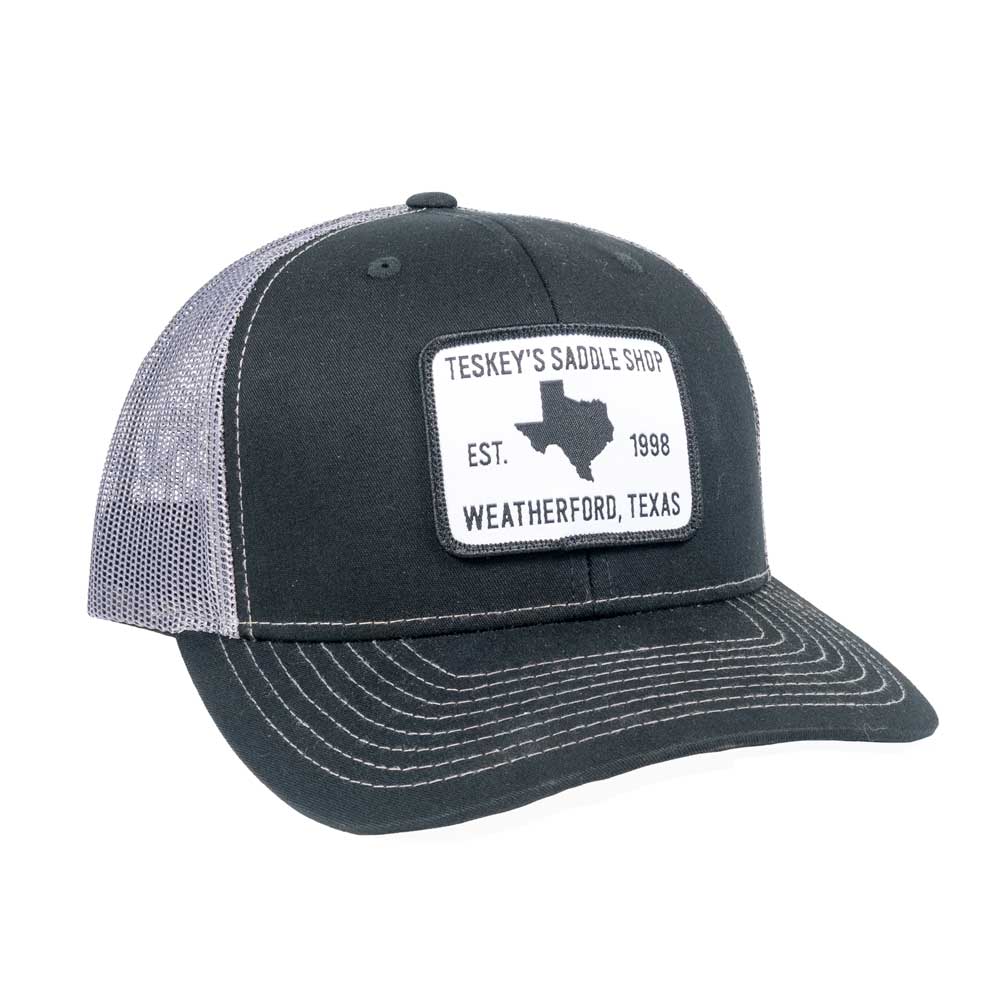 Teskey's 98 Saddle Shop Cap - Black/Charcoal