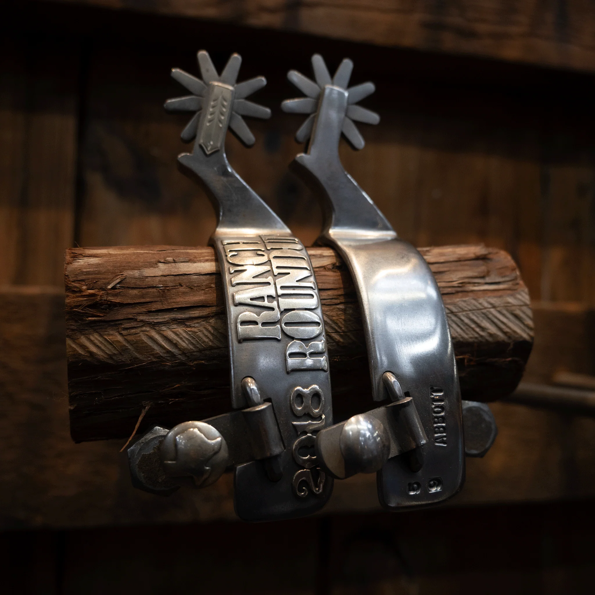 Abbott 9pt. Trophy Spurs - Image 2