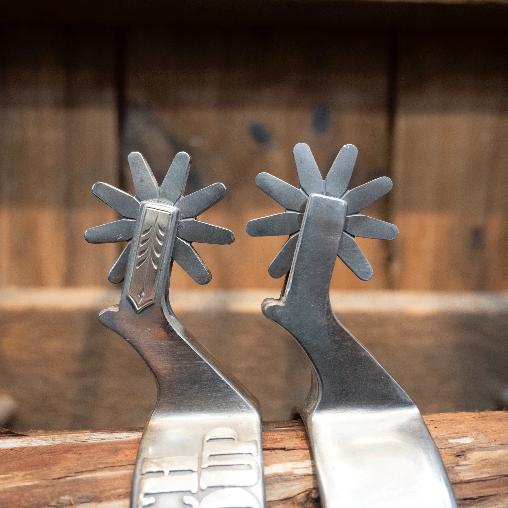 Abbott 9pt. Trophy Spurs - Image 3