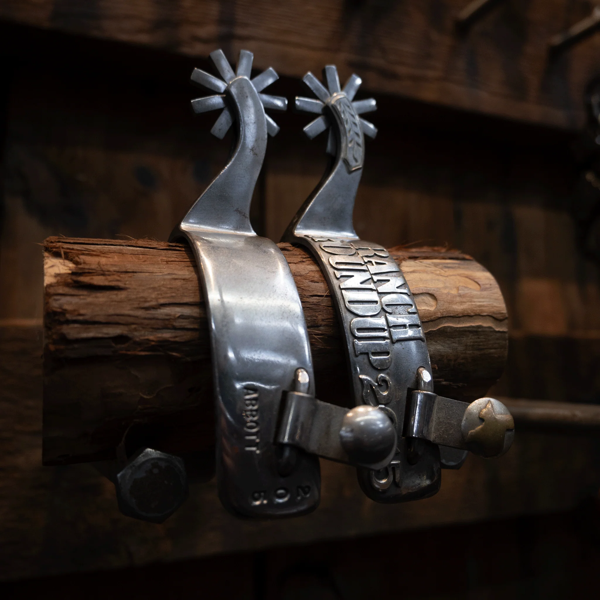Abbott 9pt. Trophy Spurs - Image 2