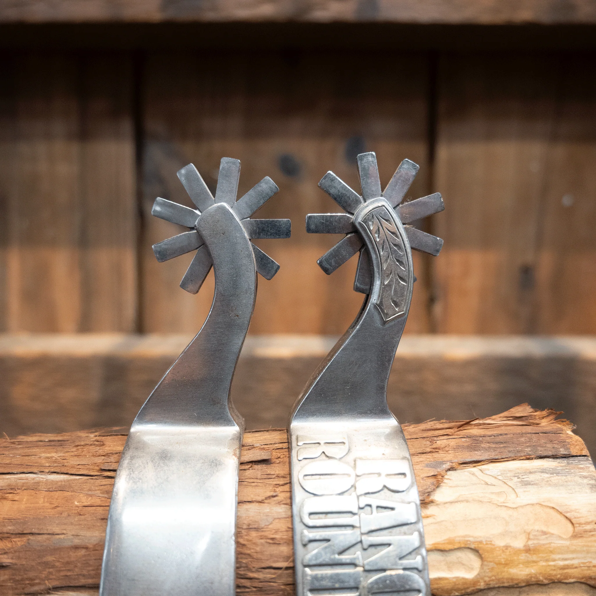Abbott 9pt. Trophy Spurs - Image 3