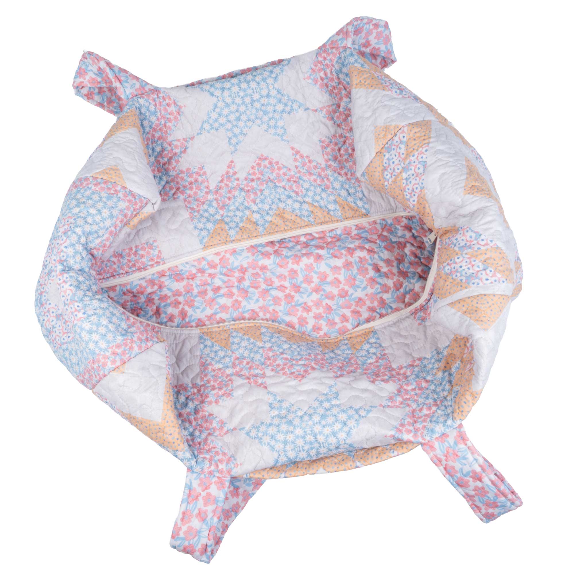 Adeline Patchwork Duffle Bag - Image 2