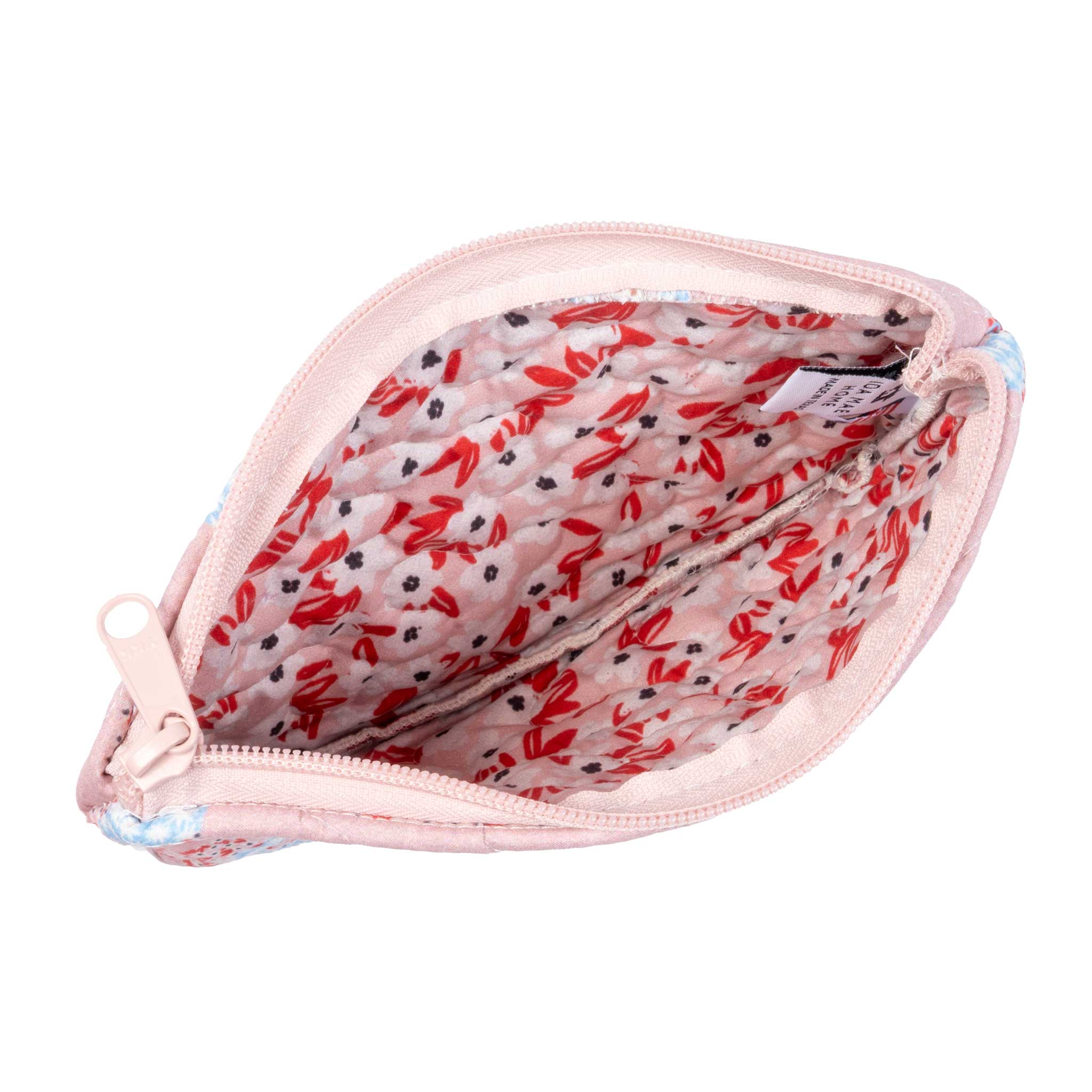 Adeline Rose Patchwork Small Makeup Bag - Image 3