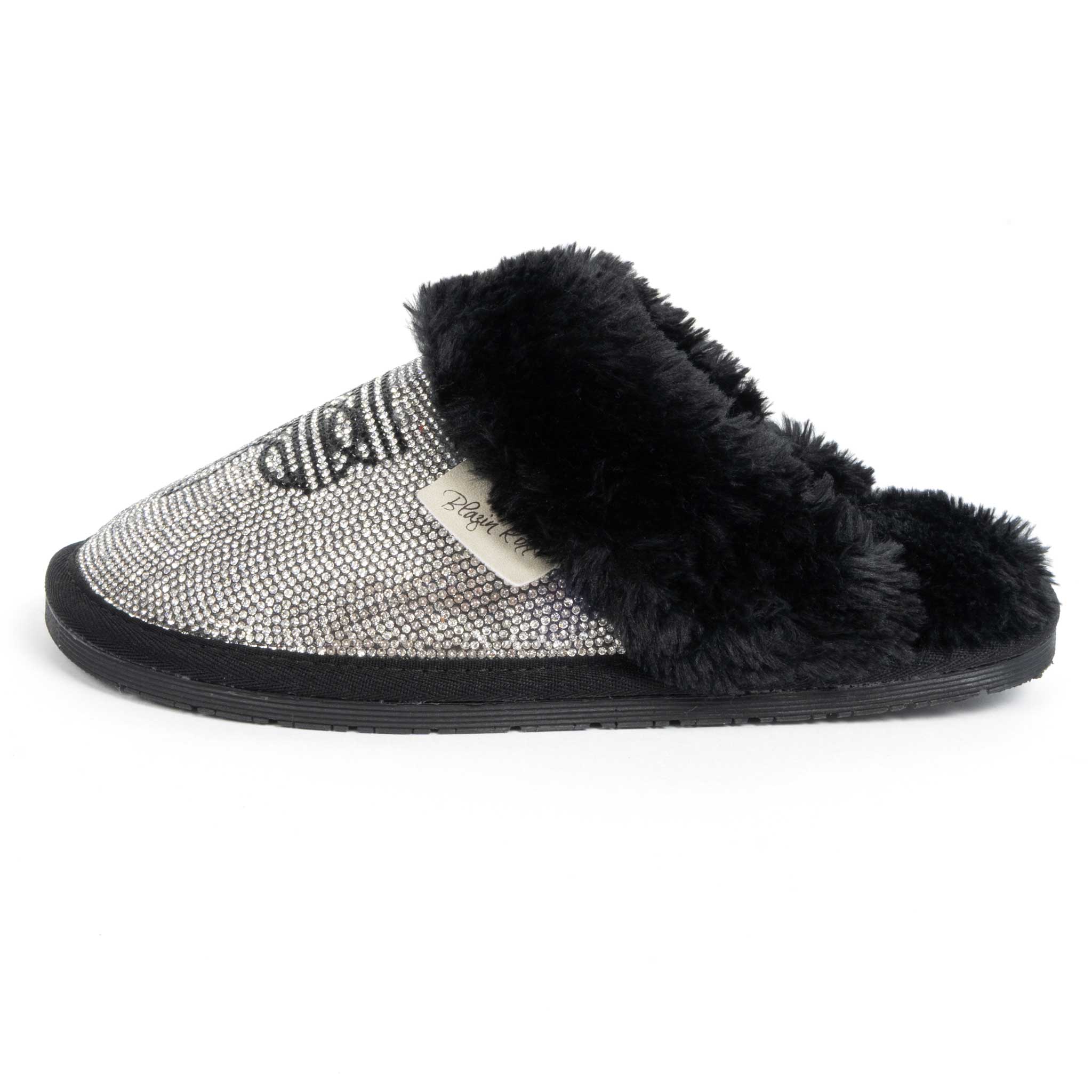 Alexis Rhinestone Slide Slipper - Image 2