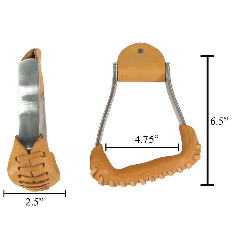 Teskey's Aluminum 2.5" Slanted Barrel Stirrups