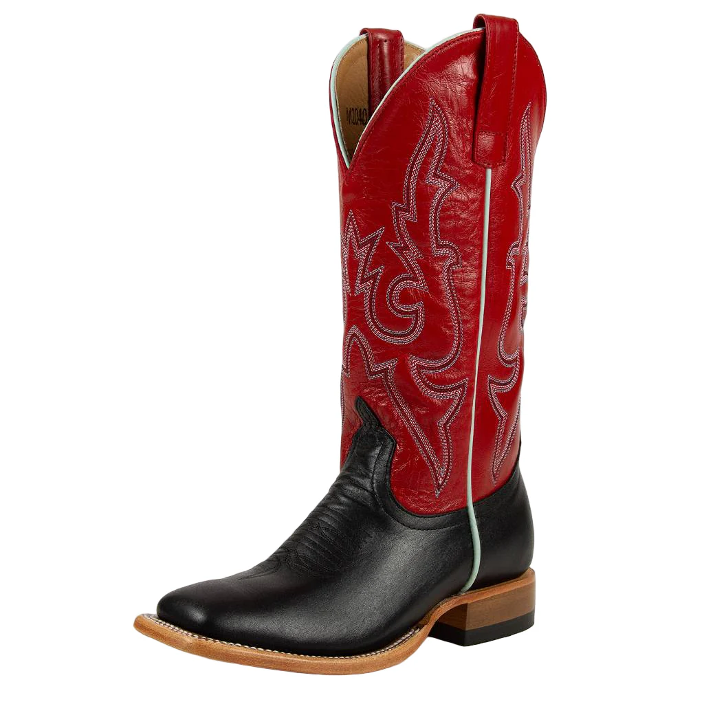 Macie Bean Red Amazing Ace Black Boot