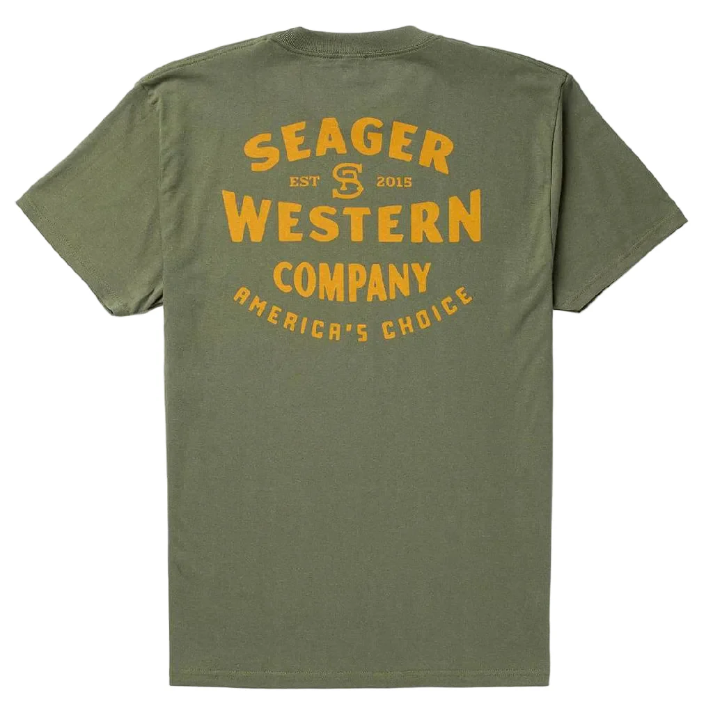 Seager Americas Choice Surplus Green Tee