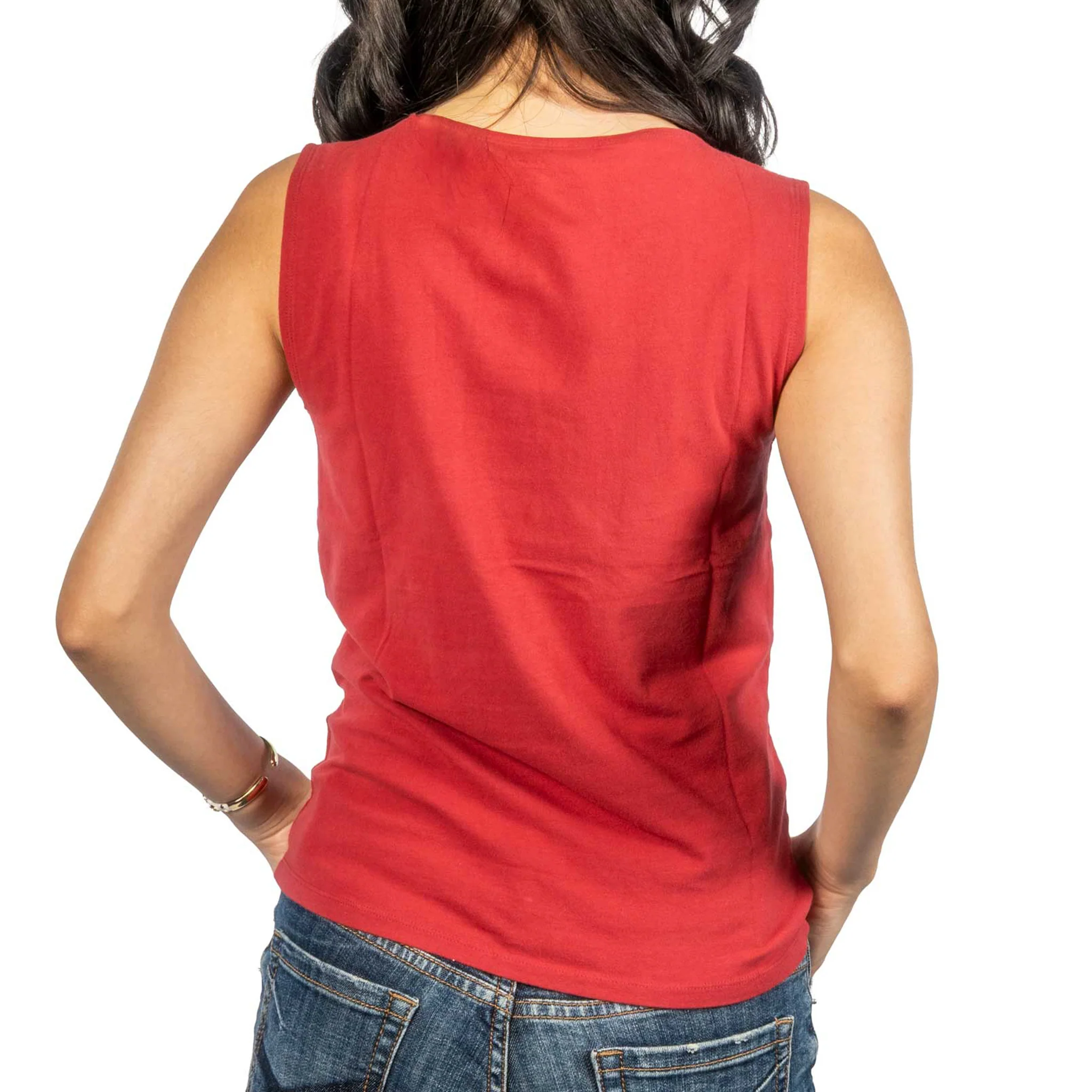 Dylan Anna Dark Red Tank - Image 2