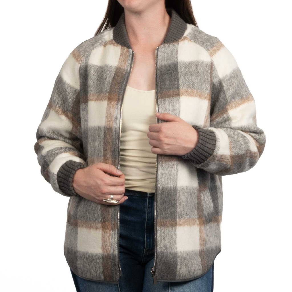 Flag & Anthem Women's Anniston Reversible Quilted Bomber Jacker - FINAL SALE