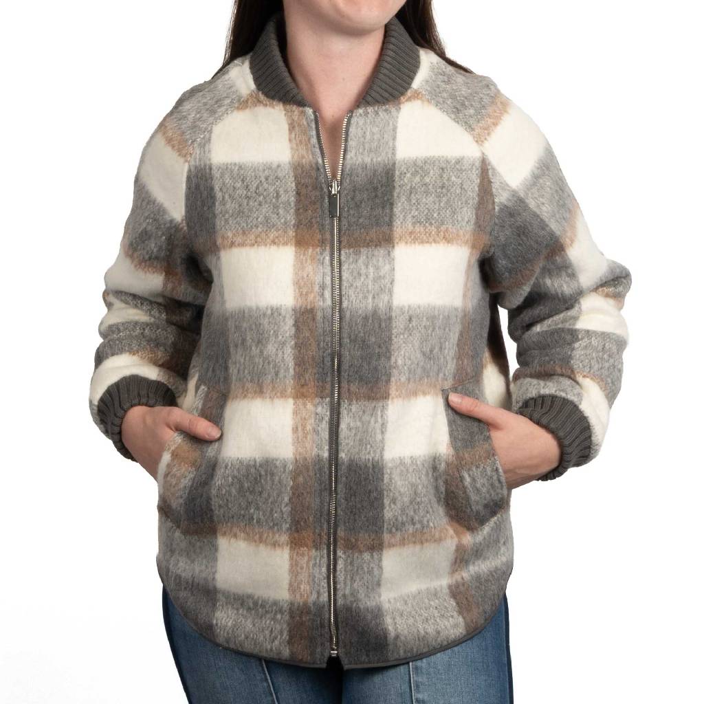 Flag & Anthem Women's Anniston Reversible Quilted Bomber Jacker - FINAL SALE - Image 2