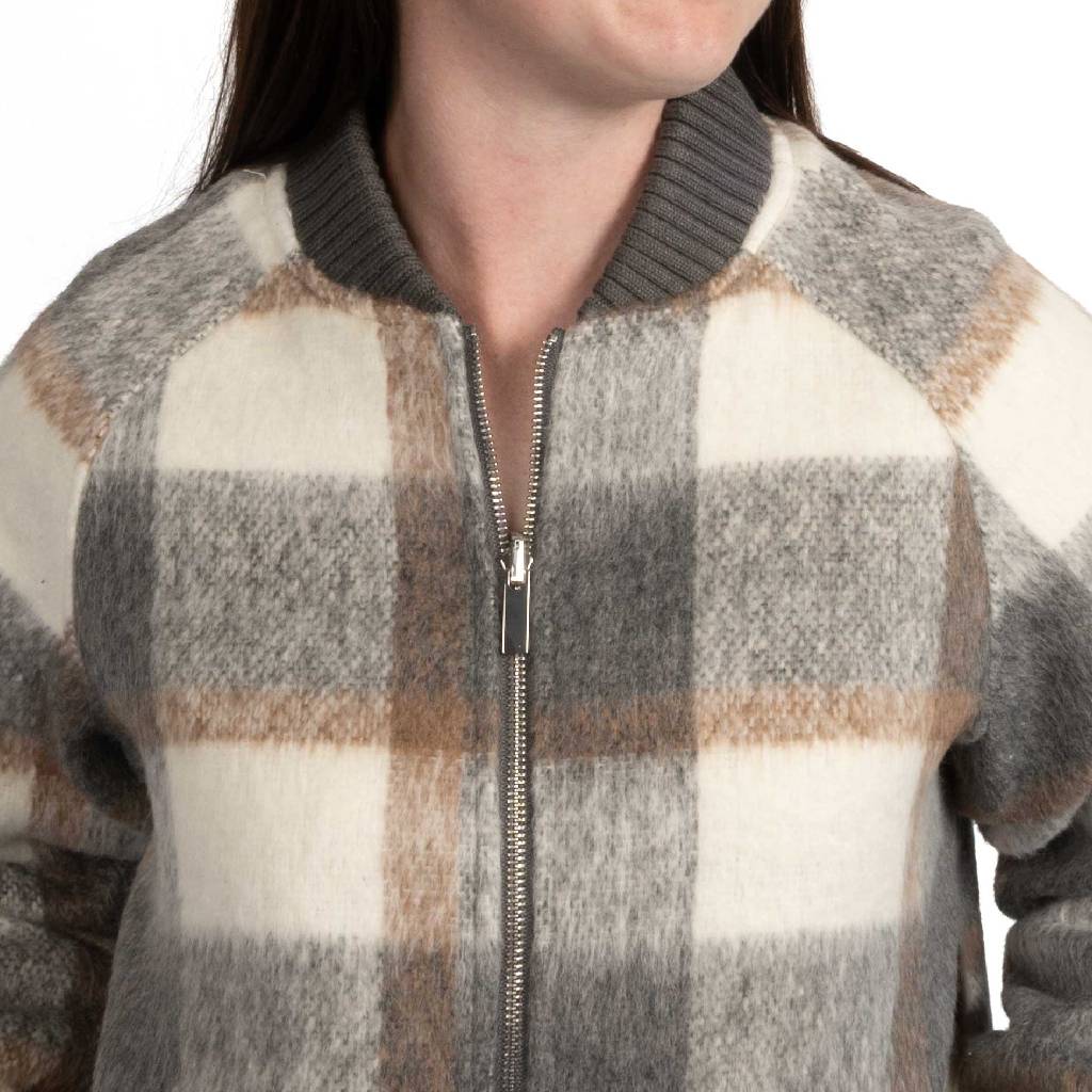 Flag & Anthem Women's Anniston Reversible Quilted Bomber Jacker - FINAL SALE - Image 3