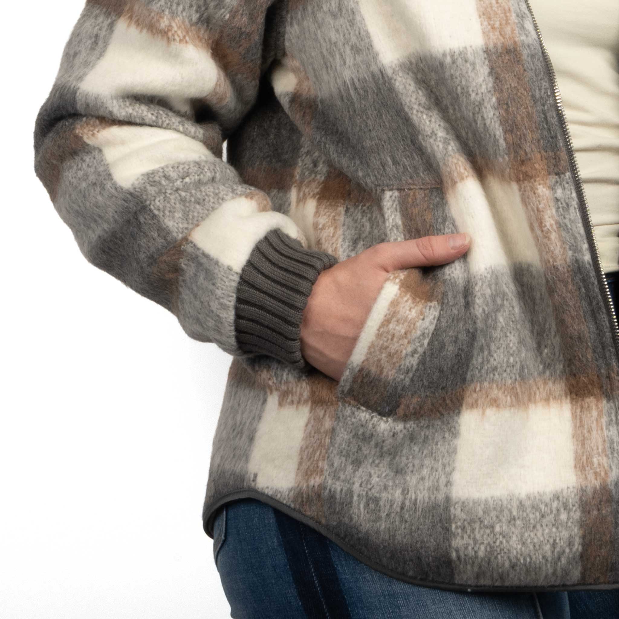 Flag & Anthem Women's Anniston Reversible Quilted Bomber Jacker - FINAL SALE - Image 4