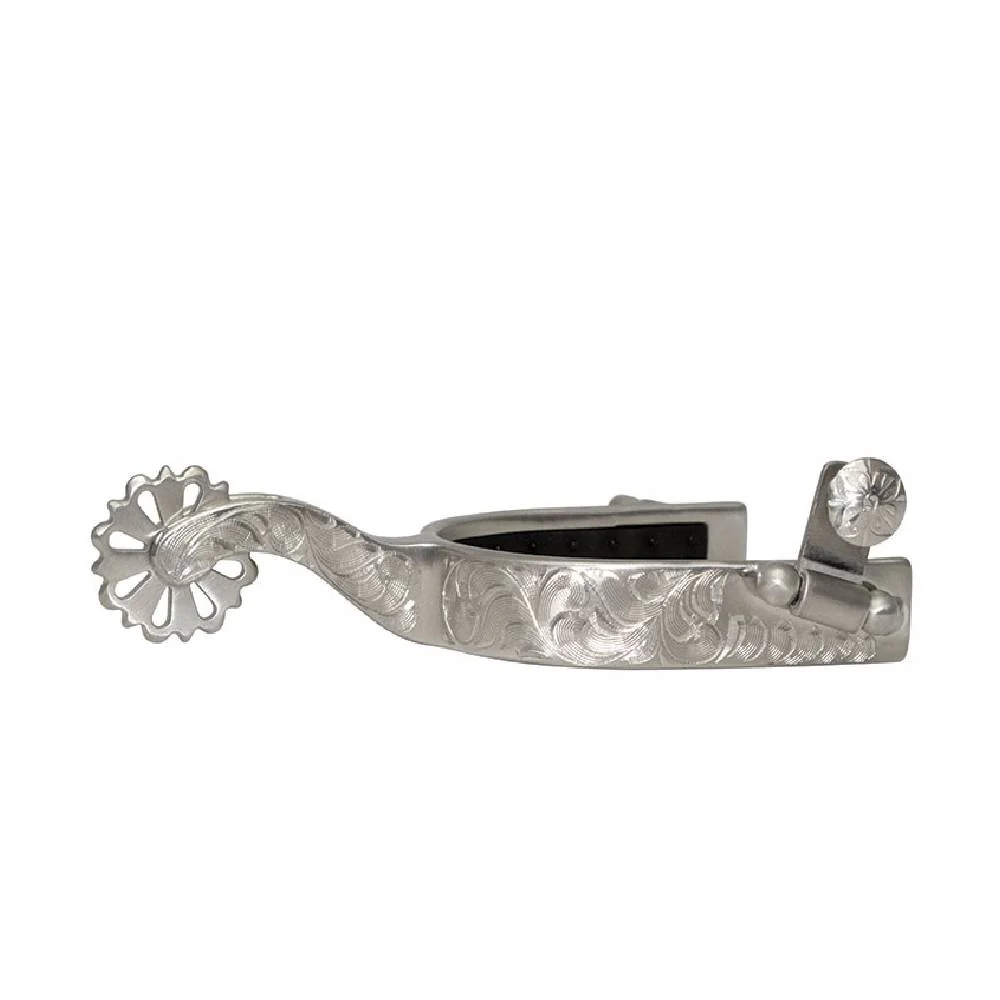 Metalab Anti Slip Rubber Comfort Reining Spurs