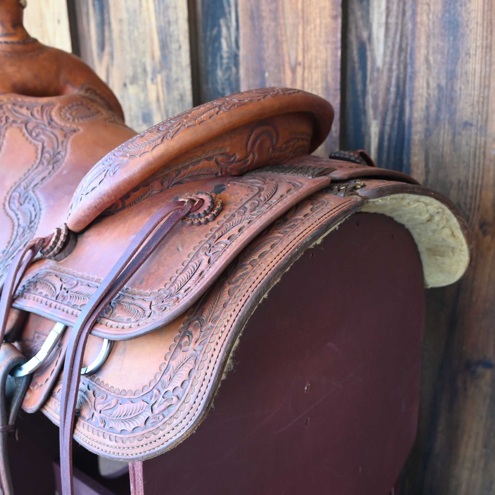 Antique Bob Marrs Saddle - Image 5