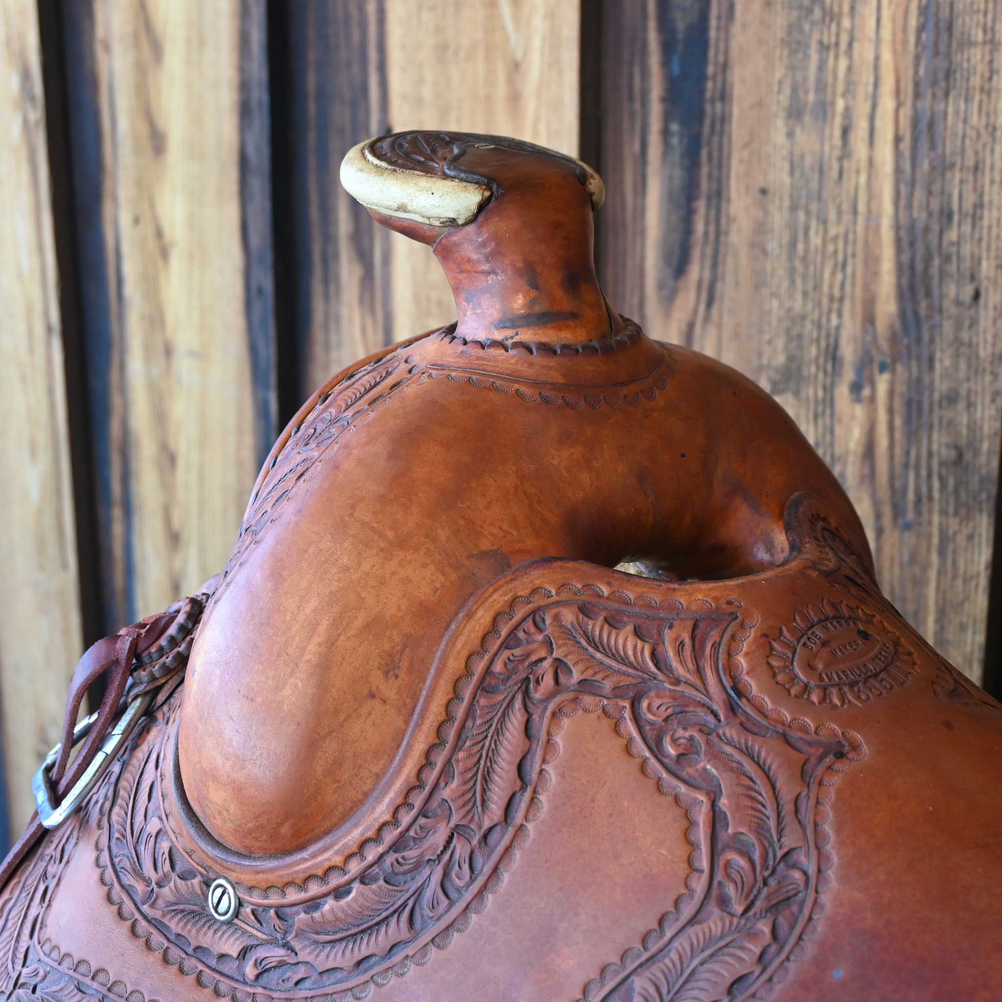 Antique Bob Marrs Saddle - Image 6