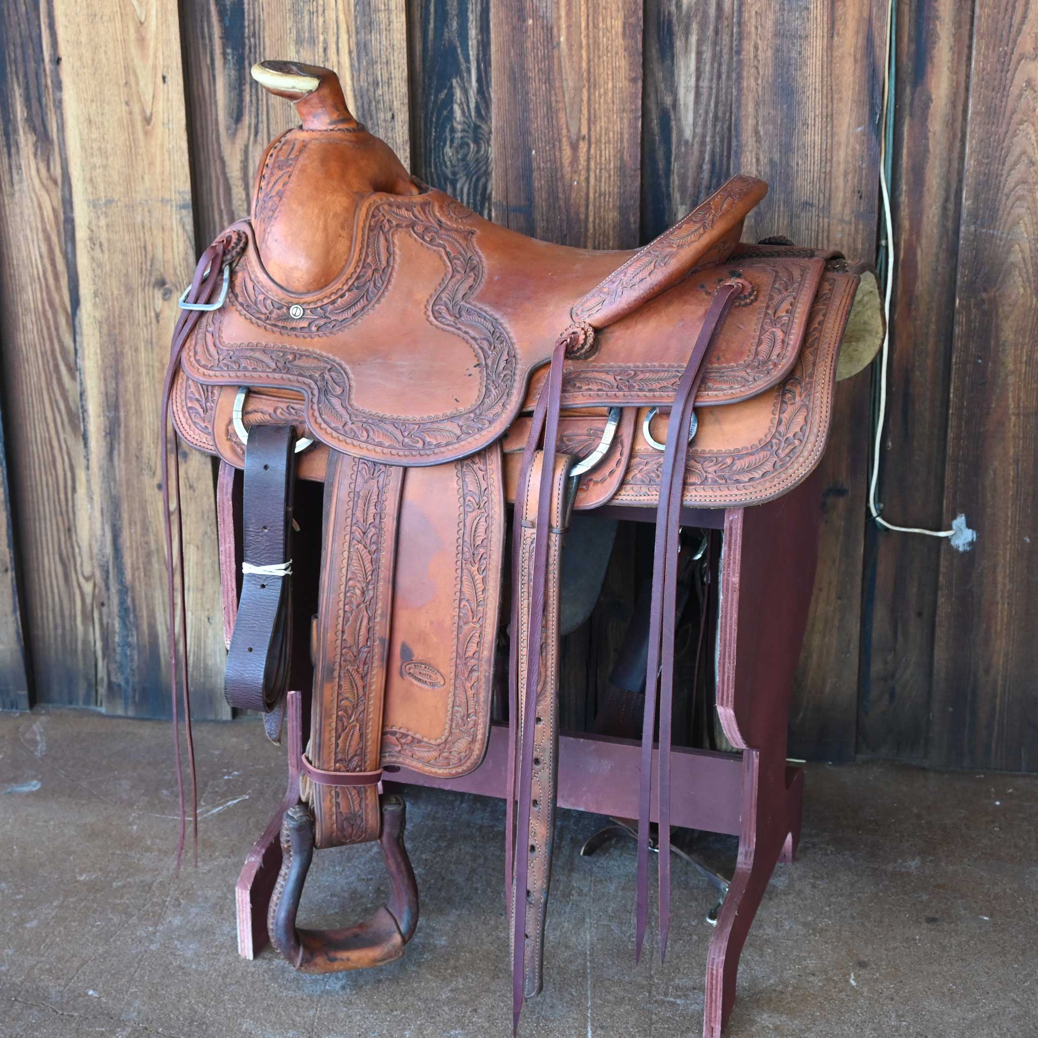 Antique Bob Marrs Saddle - Image 8