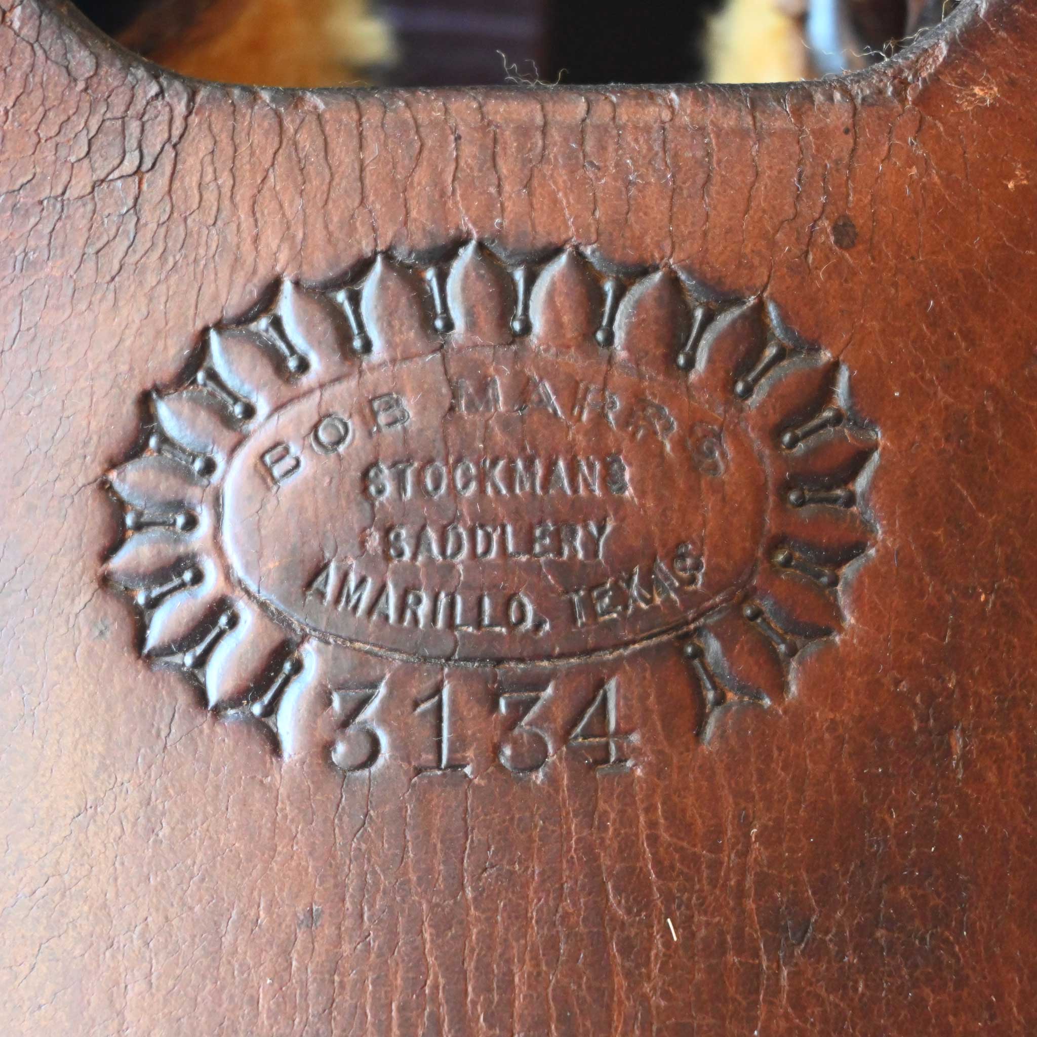 Antique Bob Marrs Saddle - Image 10