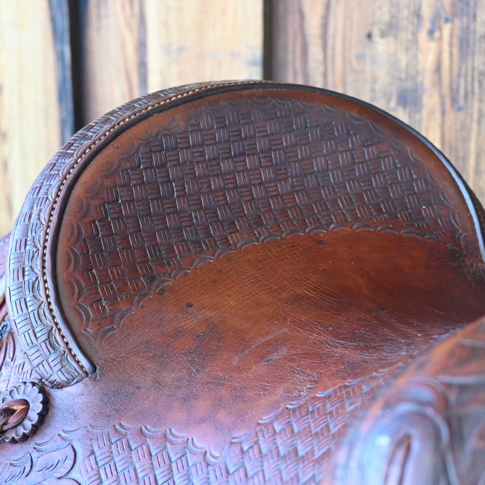Antique Bob Marrs Saddle - Image 3