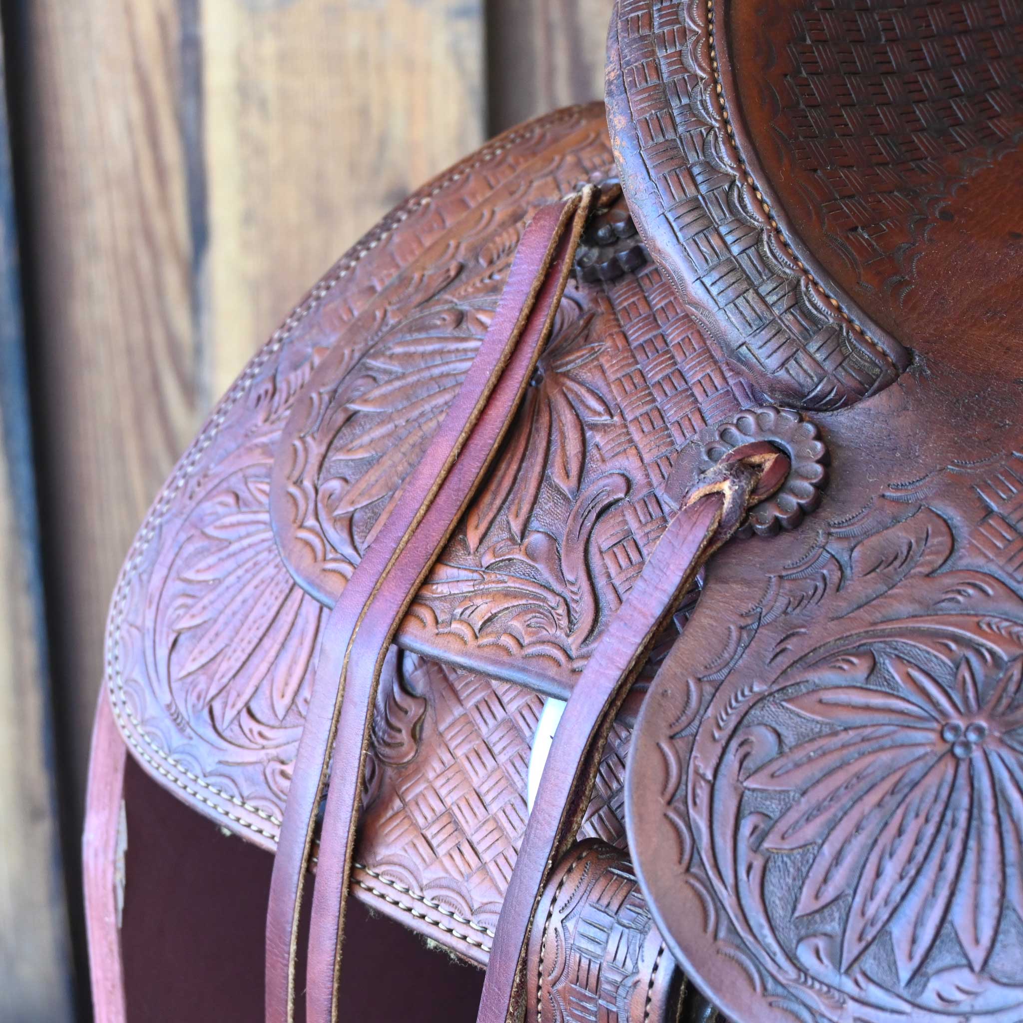 Antique Bob Marrs Saddle - Image 4