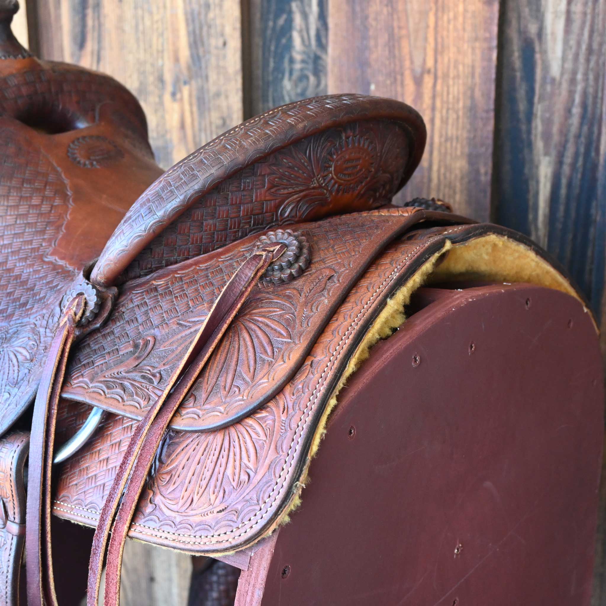 Antique Bob Marrs Saddle - Image 7