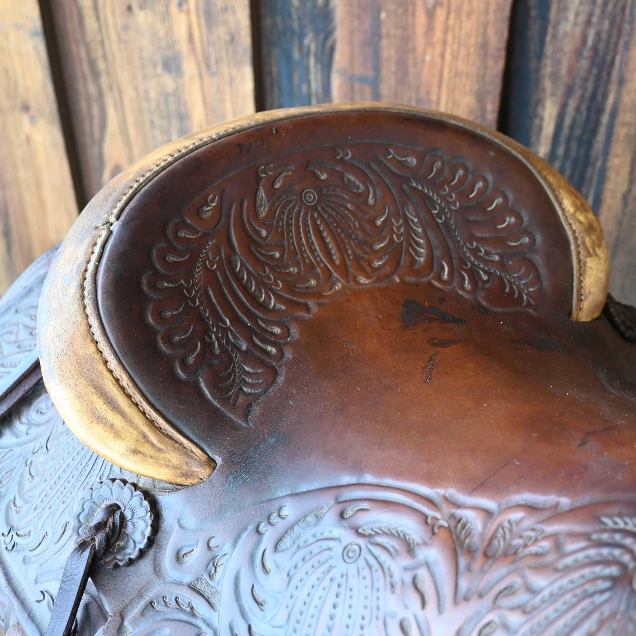 Antique Carl Darr Saddle - Image 2