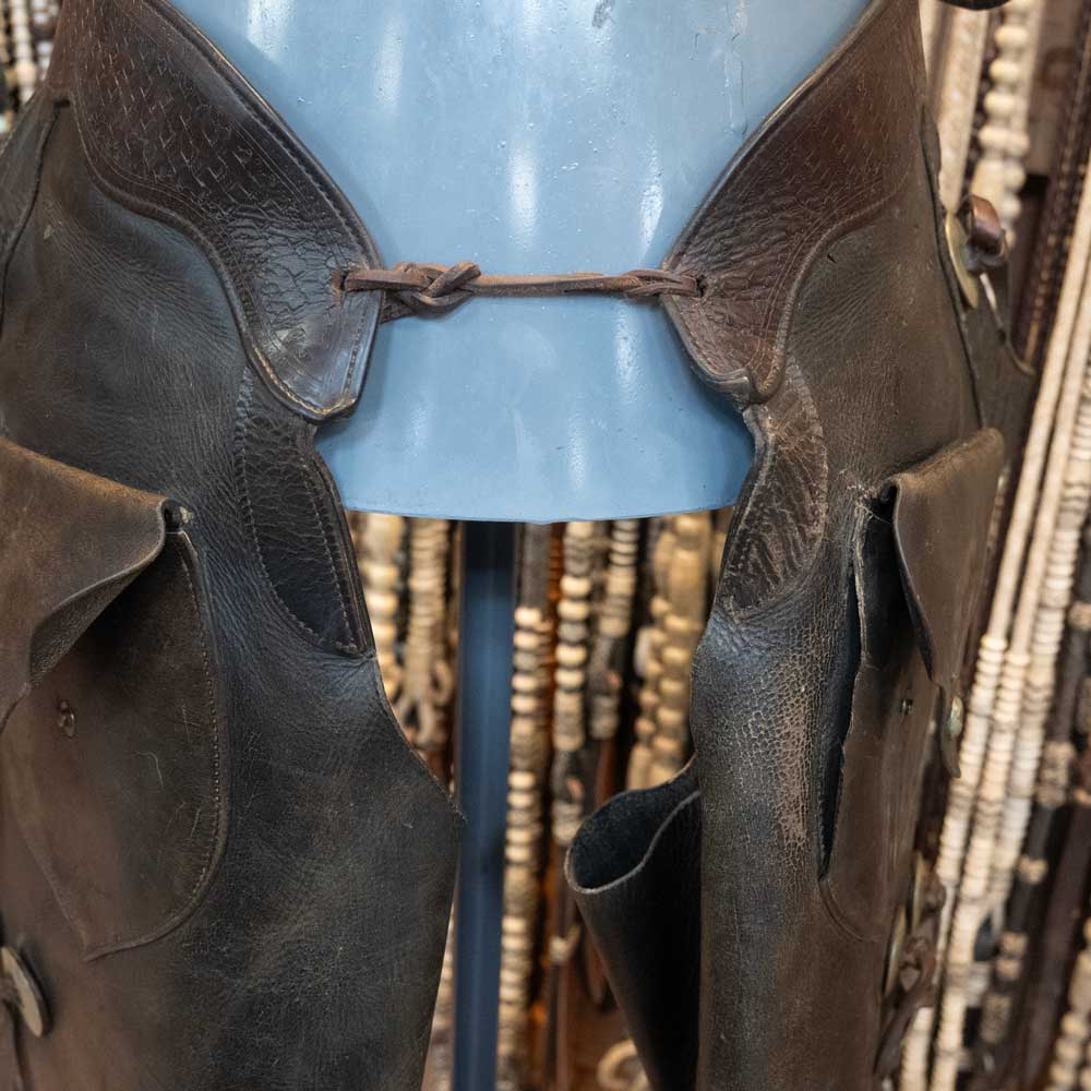 1910's to 20's "BW" Cowboy Chaps - Image 5