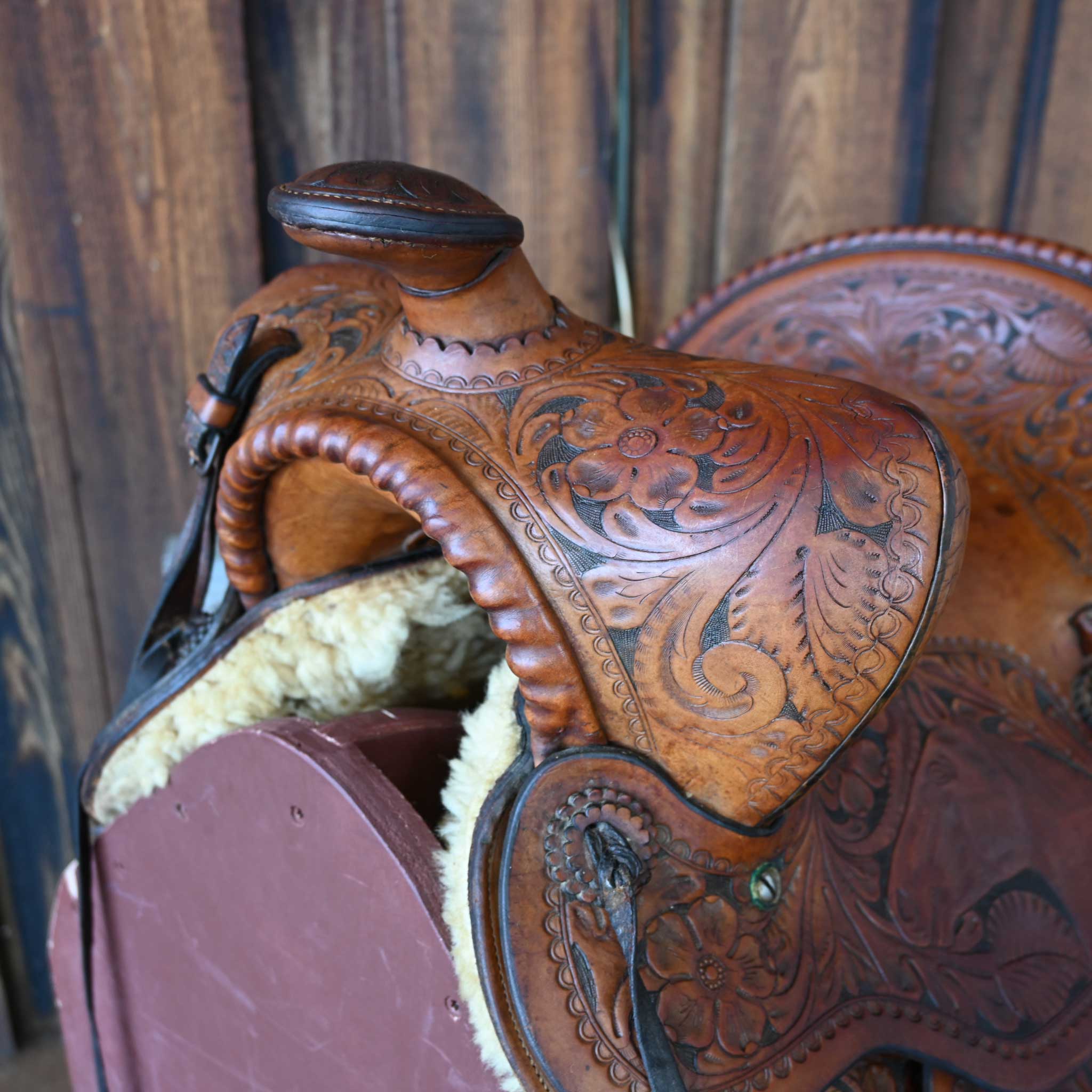 Antique Edward H Bohlin His And Hers Saddle - Image 10