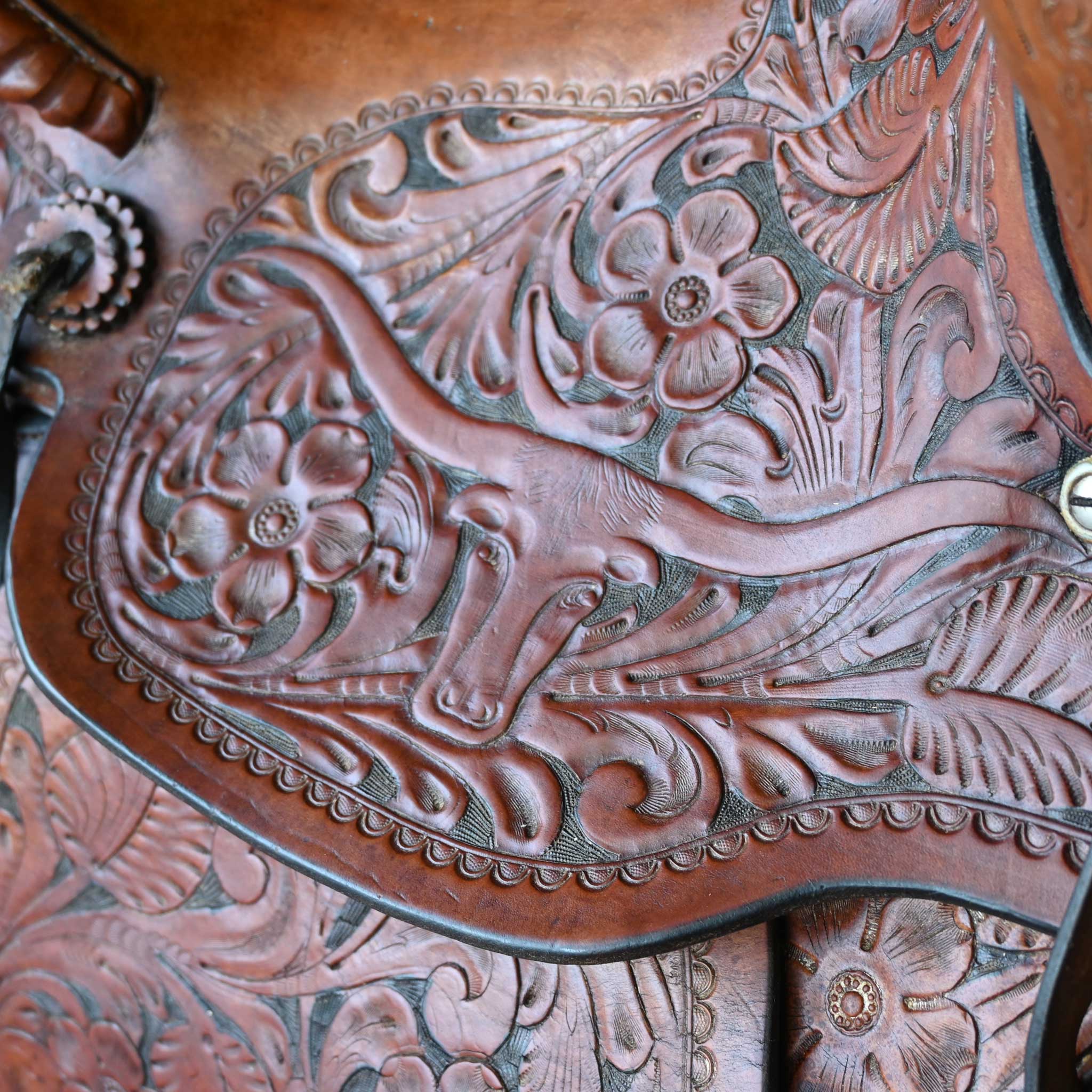 Antique Edward H Bohlin His And Hers Saddle - Image 13