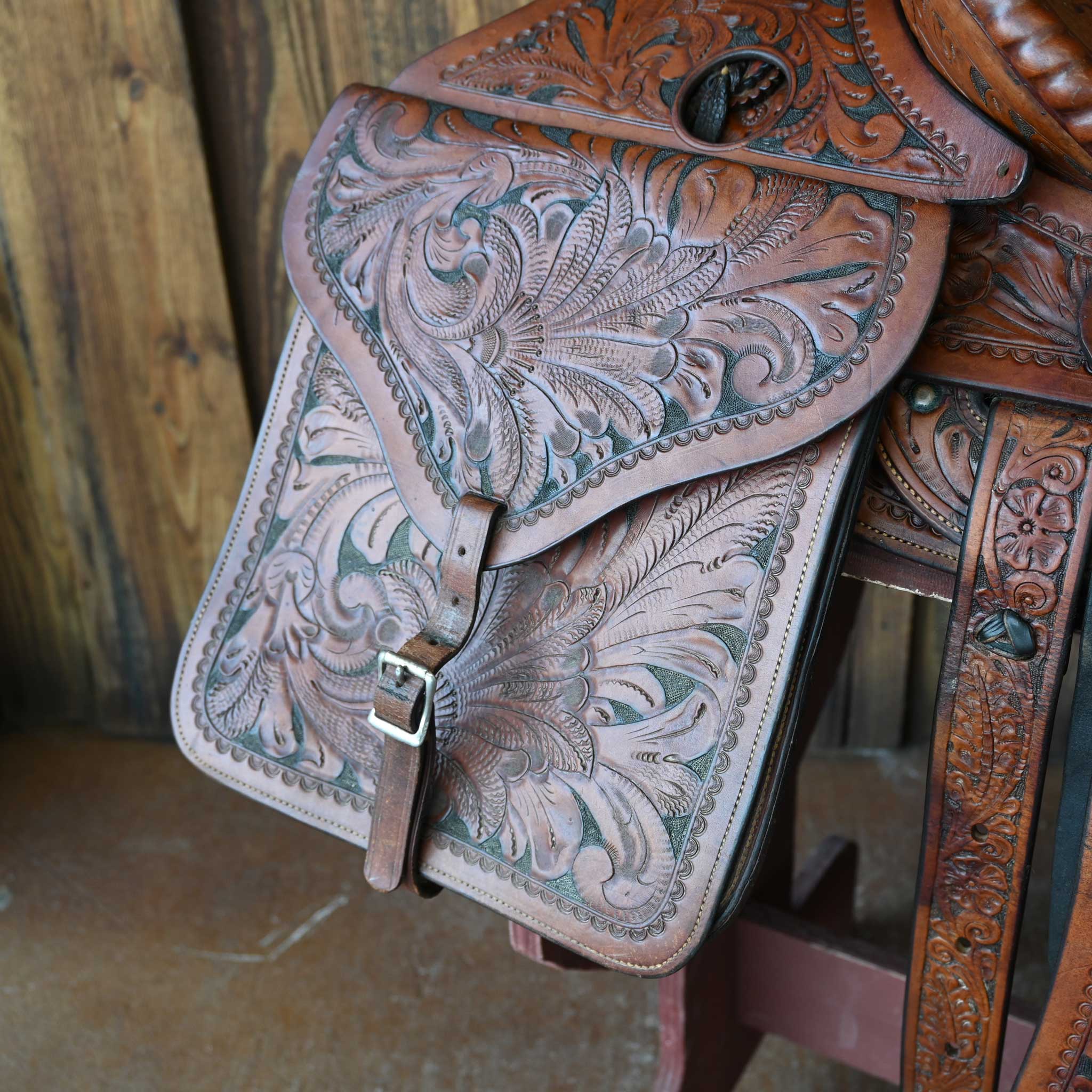Antique Edward H Bohlin His And Hers Saddle - Image 14