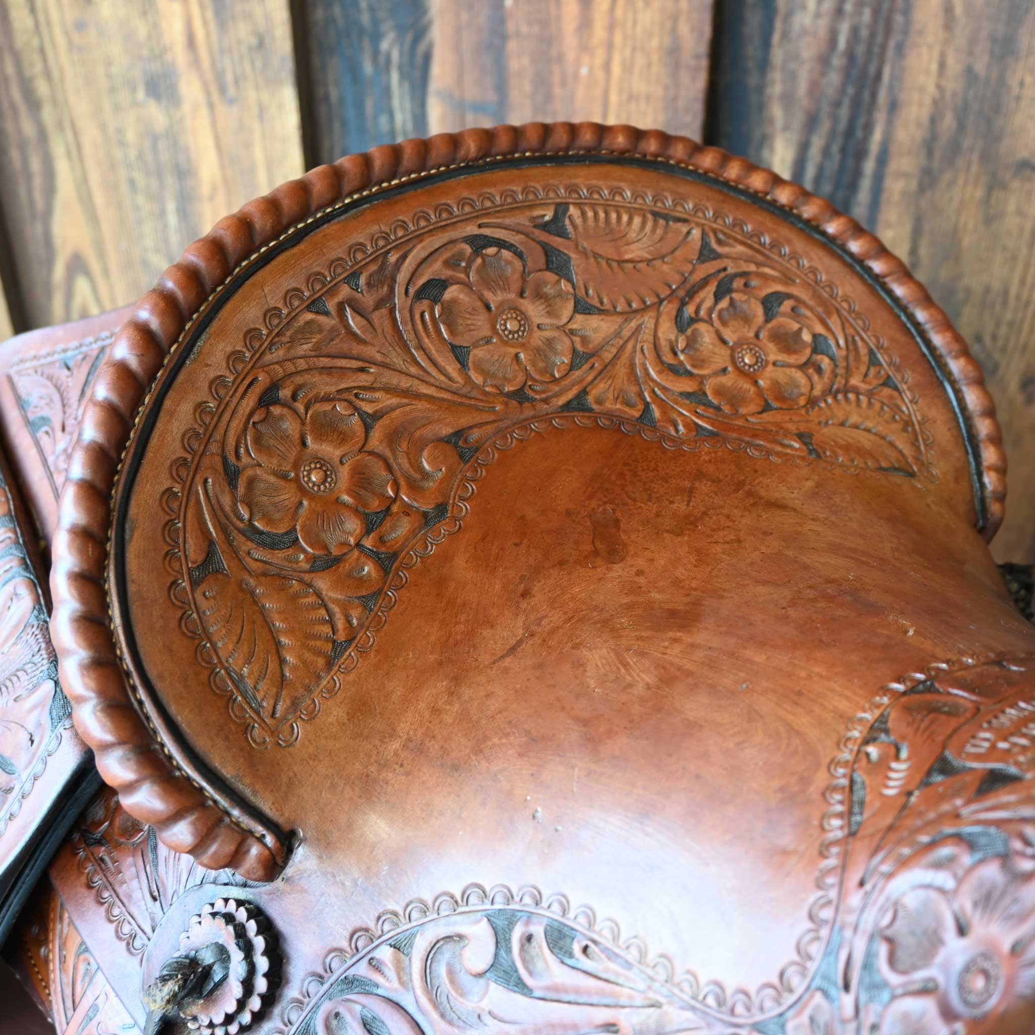Antique Edward H Bohlin His And Hers Saddle - Image 15