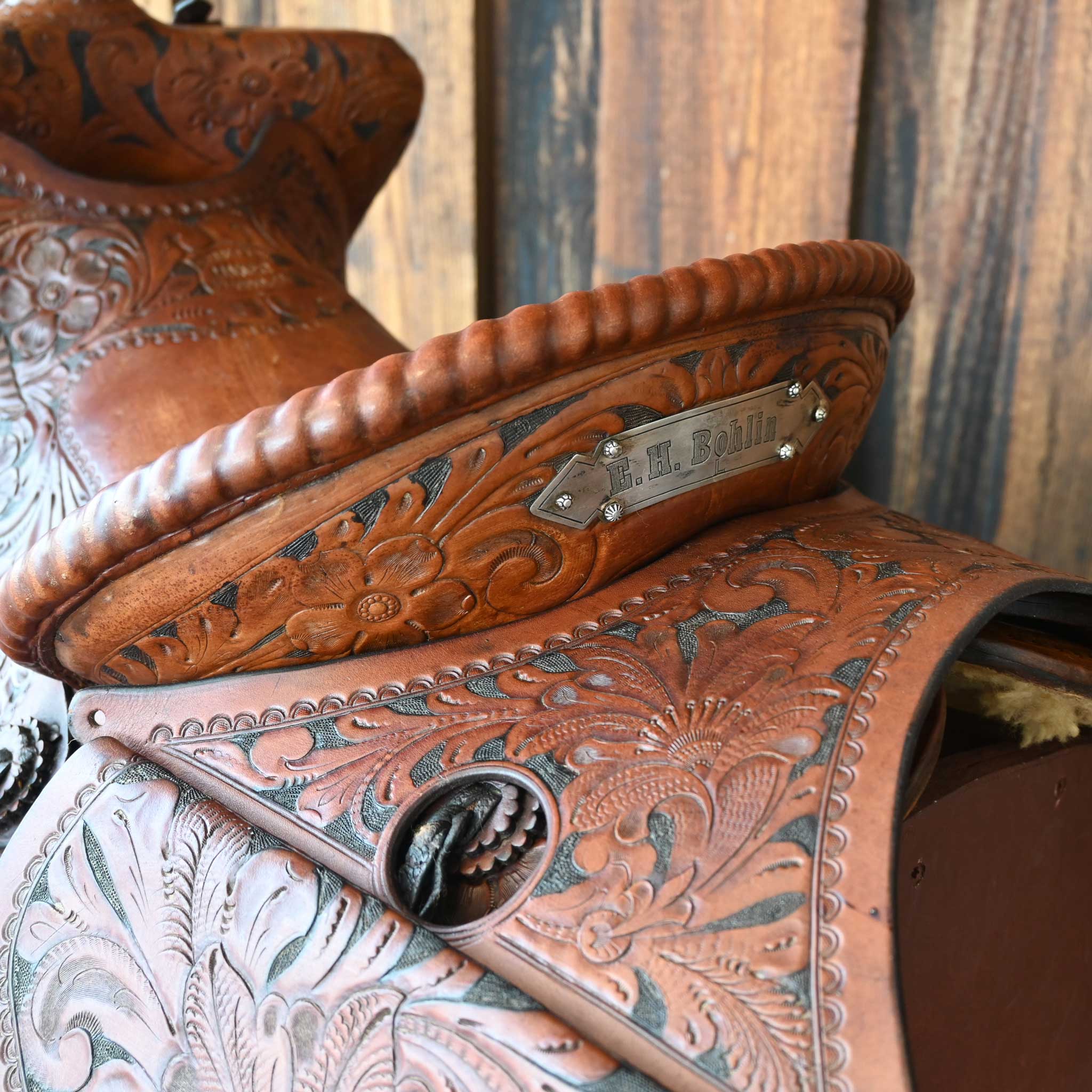 Antique Edward H Bohlin His And Hers Saddle - Image 17