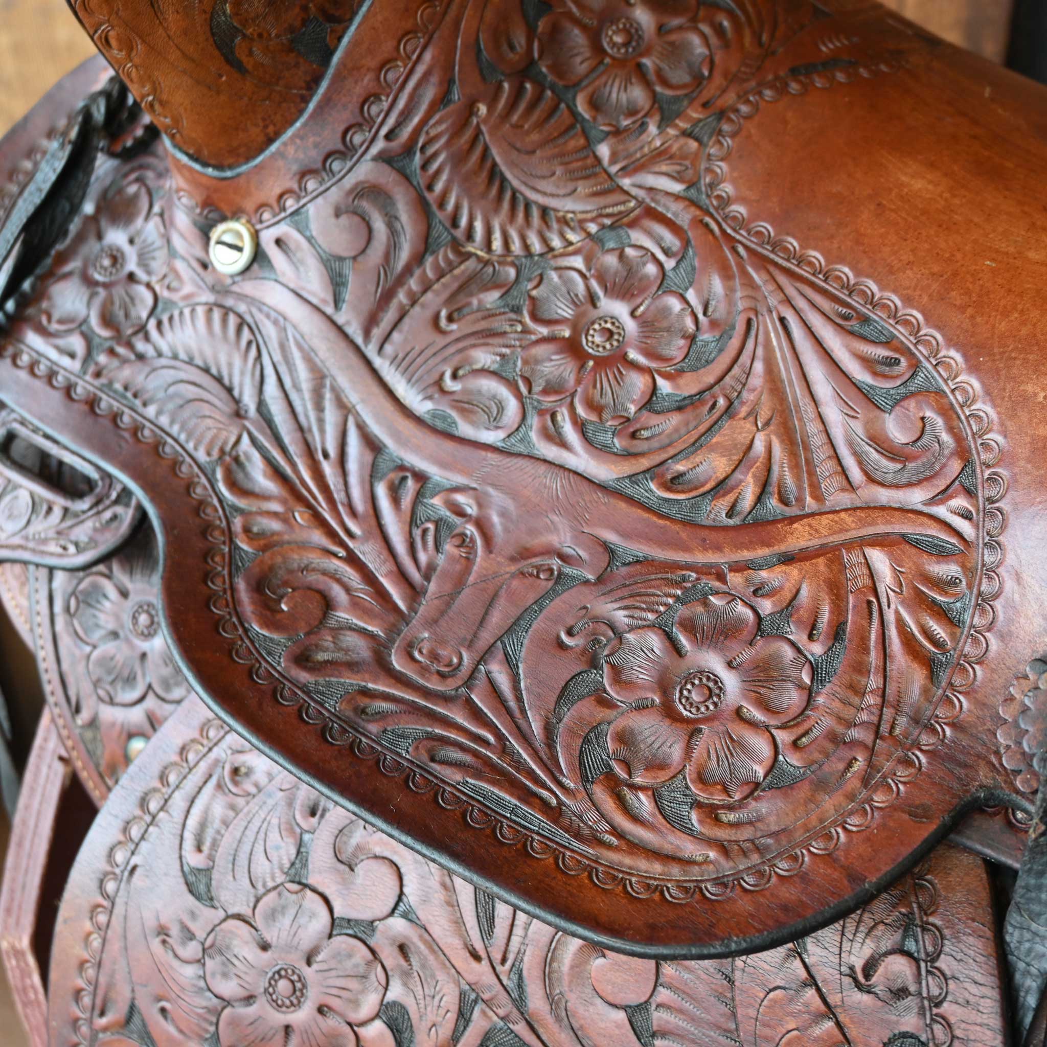 Antique Edward H Bohlin His And Hers Saddle - Image 18