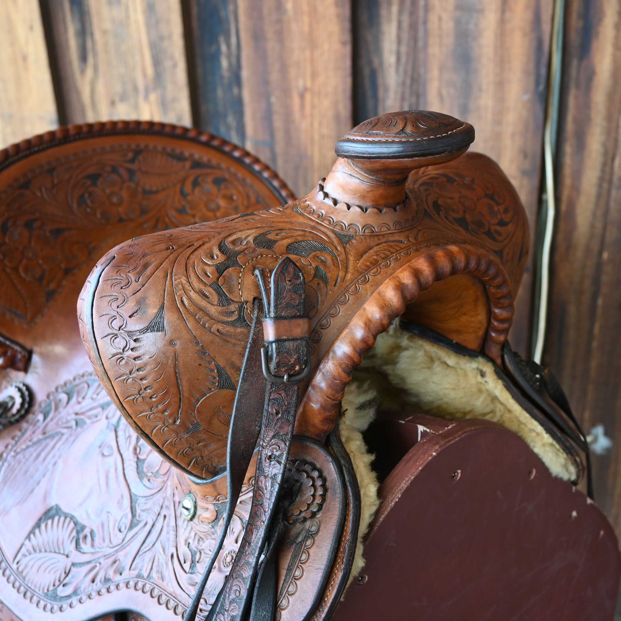 Antique Edward H Bohlin His And Hers Saddle - Image 2
