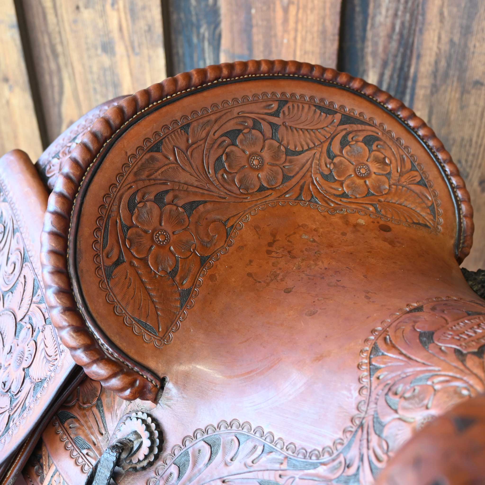 Antique Edward H Bohlin His And Hers Saddle - Image 3