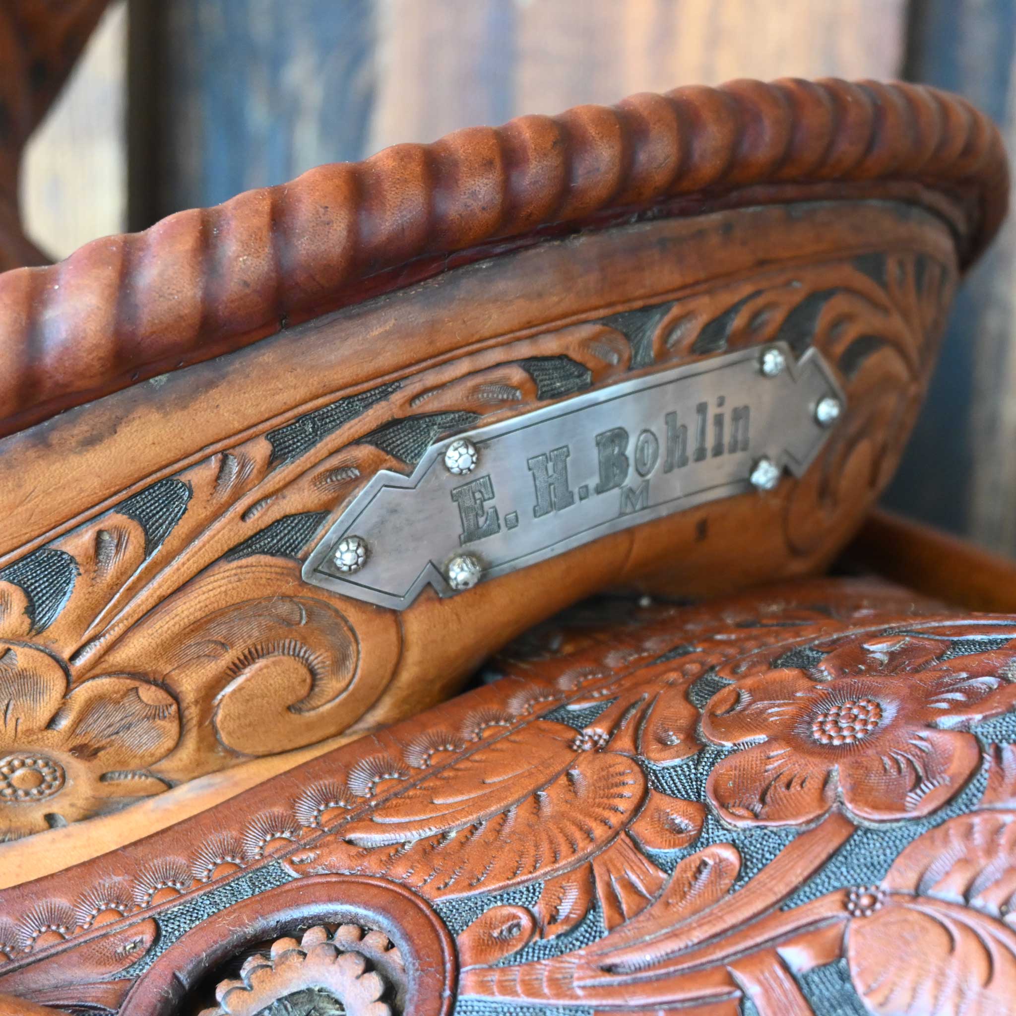 Antique Edward H Bohlin His And Hers Saddle - Image 6