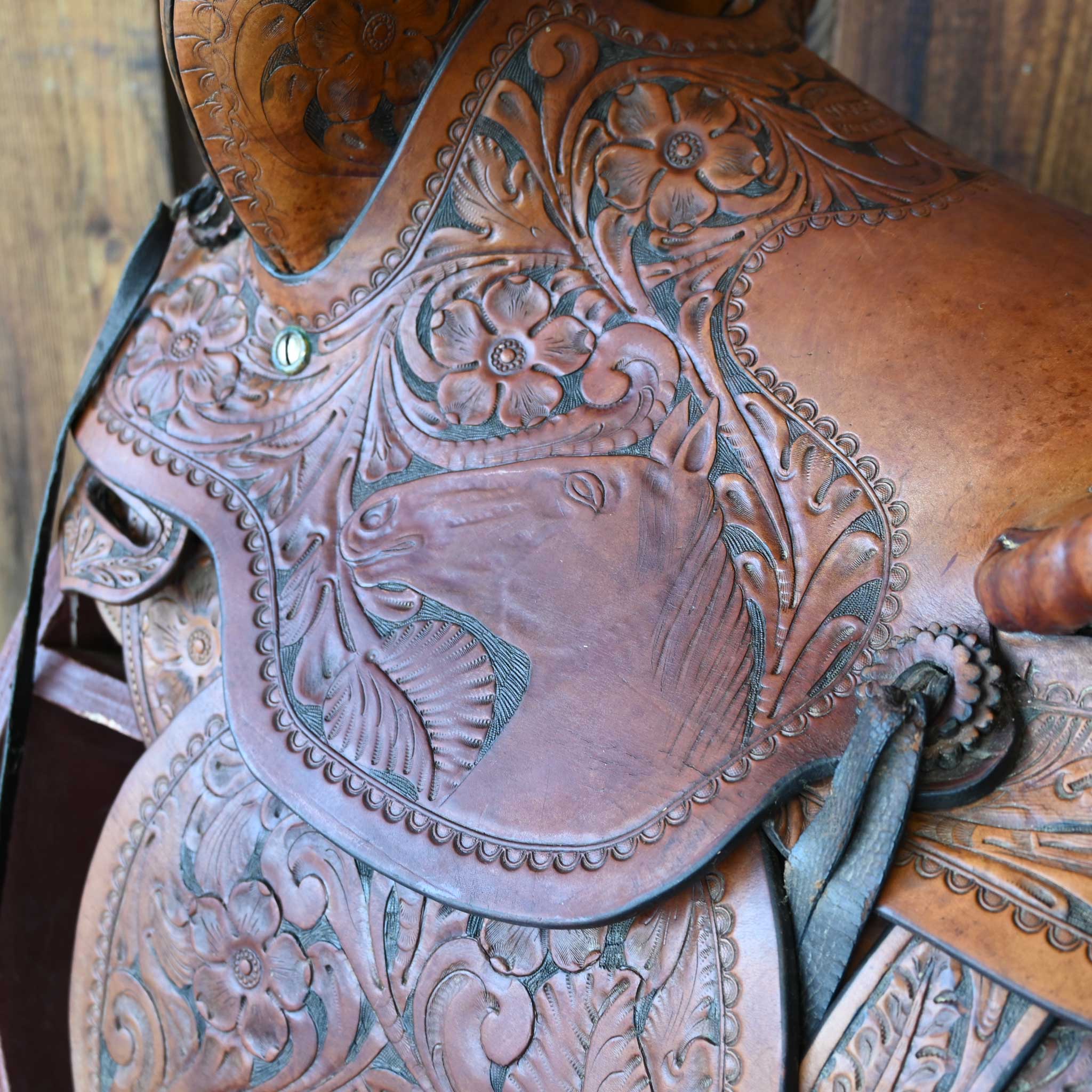 Antique Edward H Bohlin His And Hers Saddle - Image 7