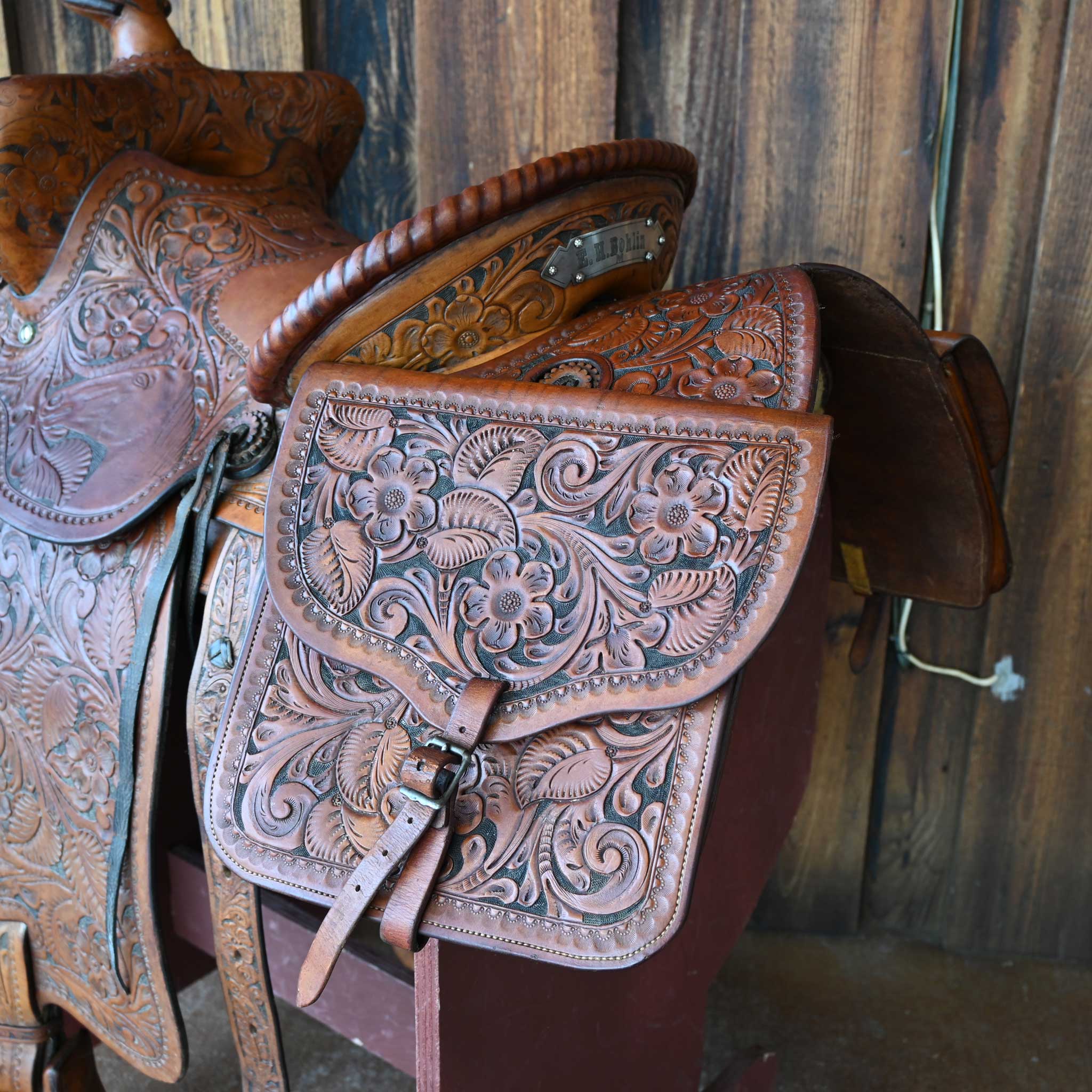 Antique Edward H Bohlin His And Hers Saddle - Image 8