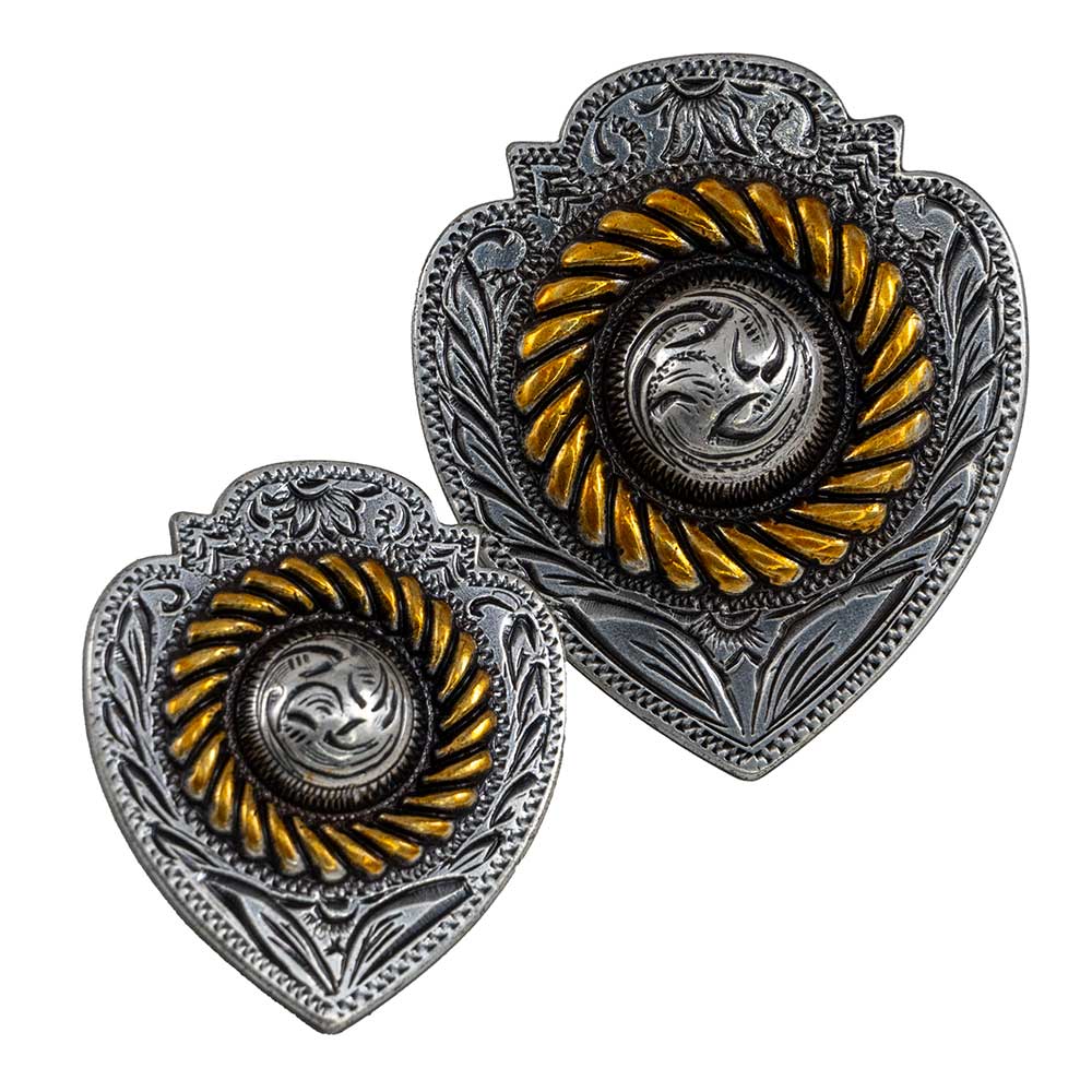 Arrowhead Concho w/Gold Rope - Image 2