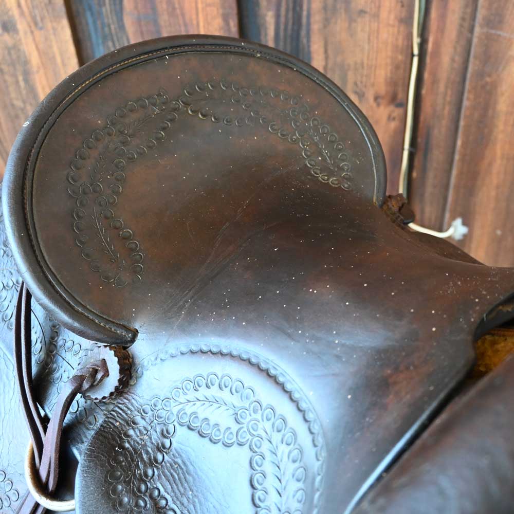 Jumbo Brand 1900's Antique Saddle - Image 3