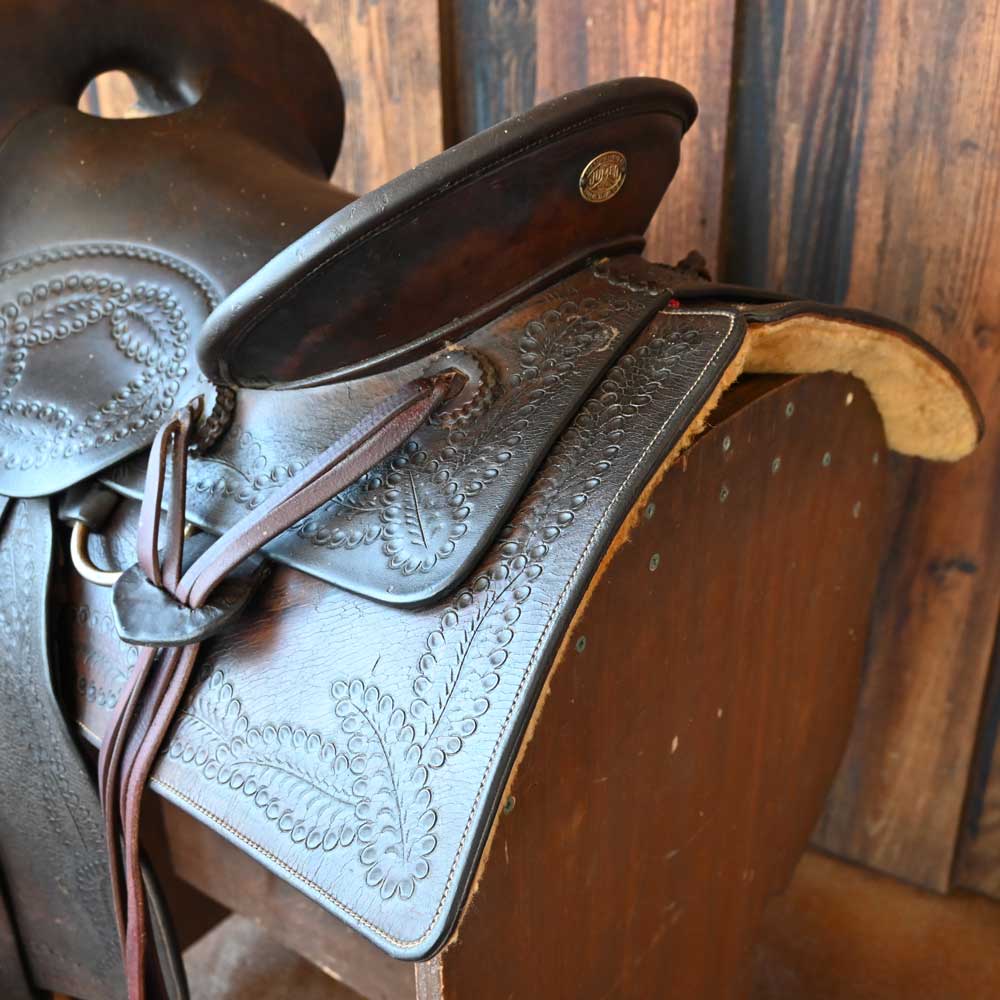 Jumbo Brand 1900's Antique Saddle - Image 4